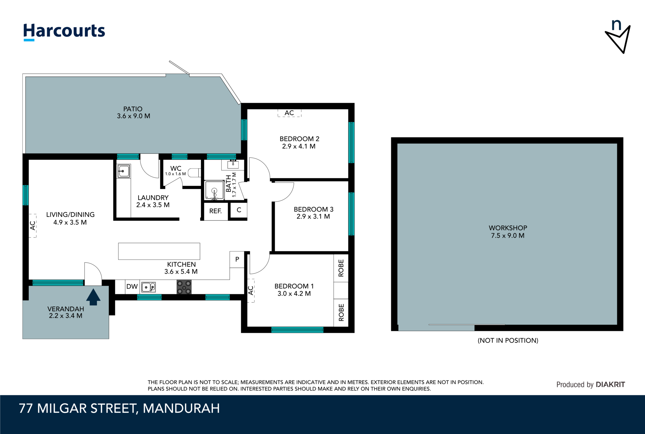 77 Milgar Street, MANDURAH, WA 6210 House for Sale