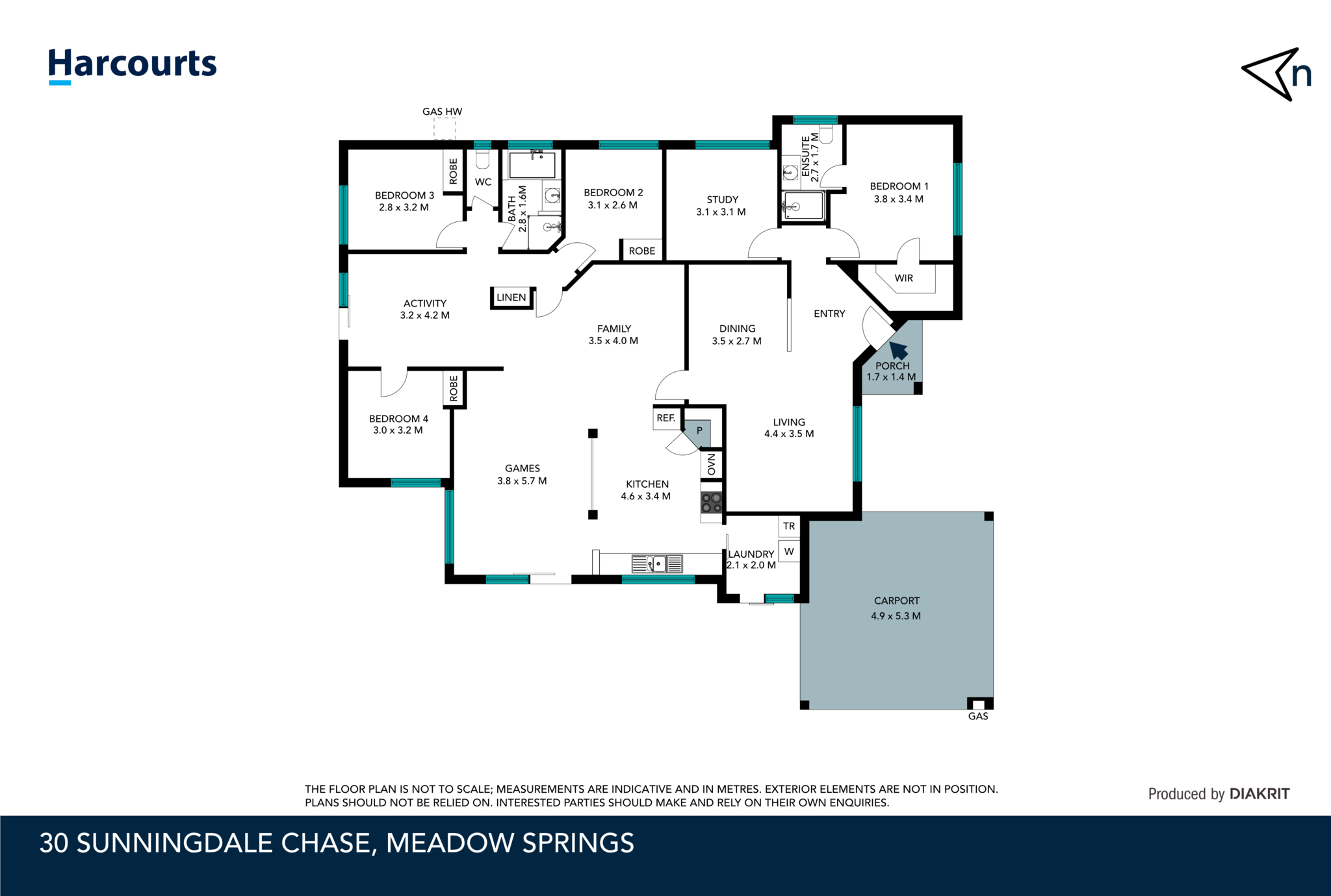 30 Sunningdale Chase, MEADOW SPRINGS, WA 6210 House for Sale
