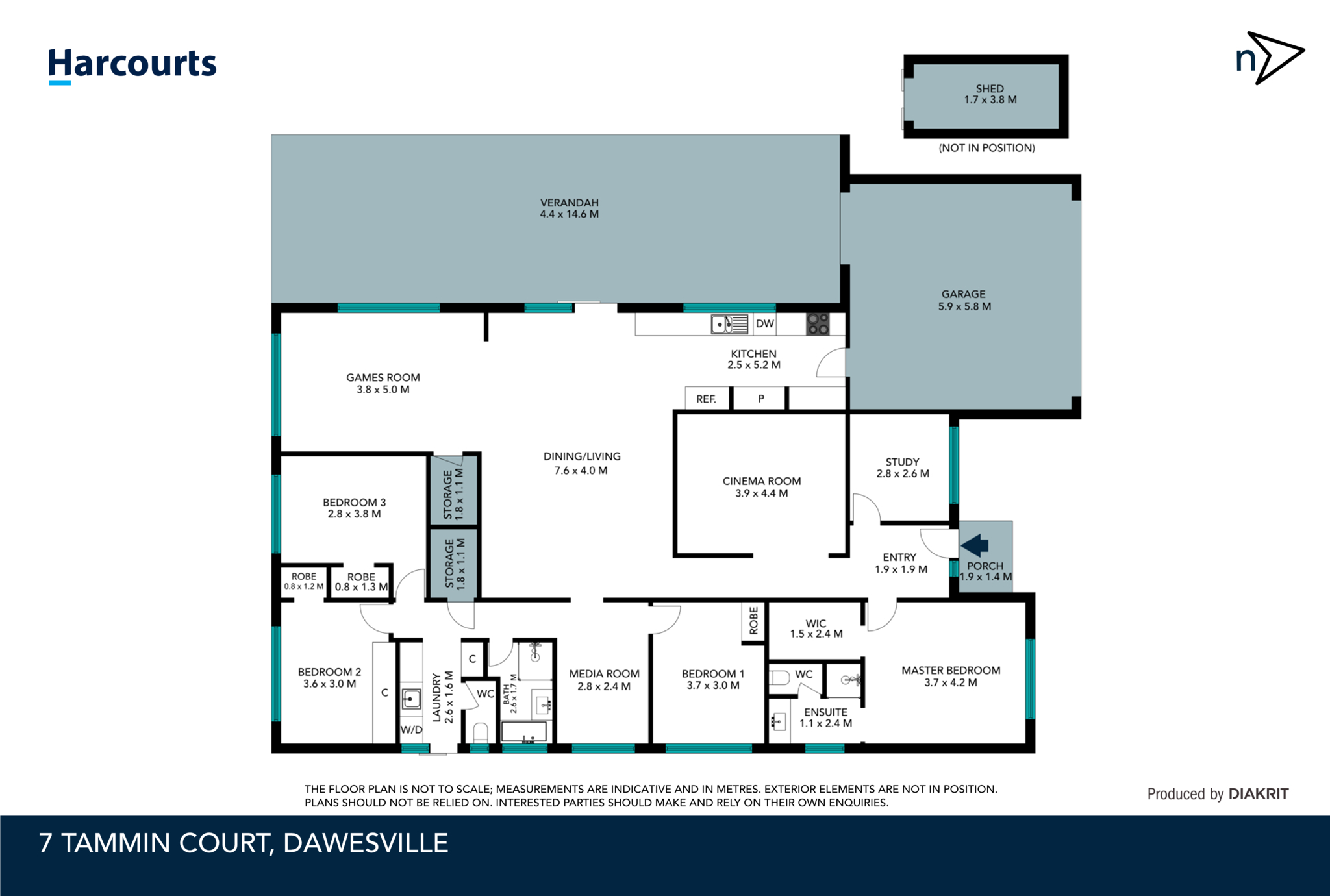7 Tammin Court, DAWESVILLE, WA 6211 House for Sale