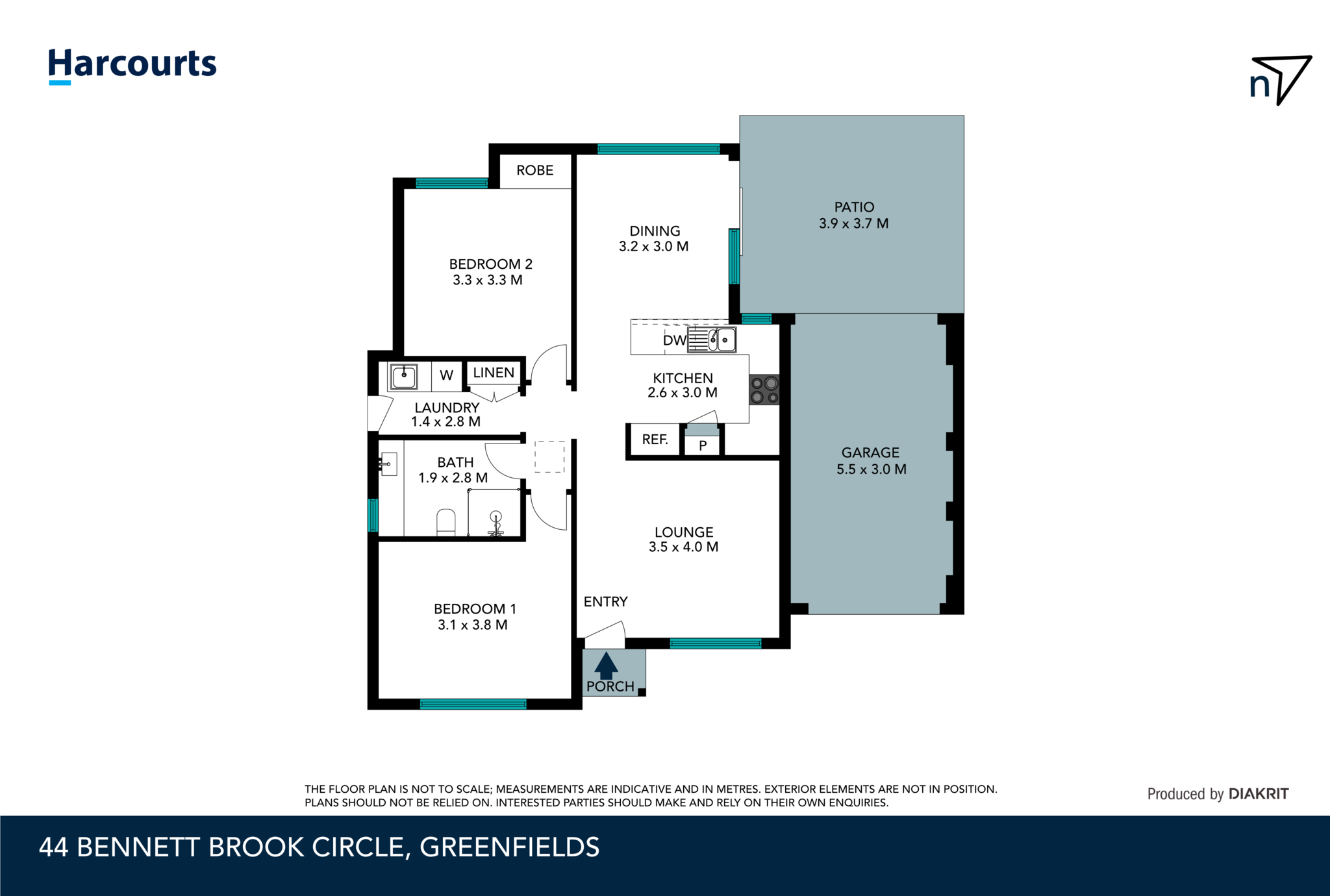 44 Brook Circle, GREENFIELDS, WA 6210 House for Sale