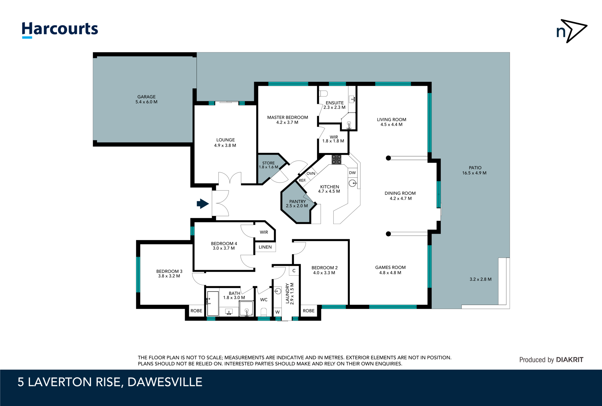 5 Laverton Rise, DAWESVILLE, WA 6211 House for Rent