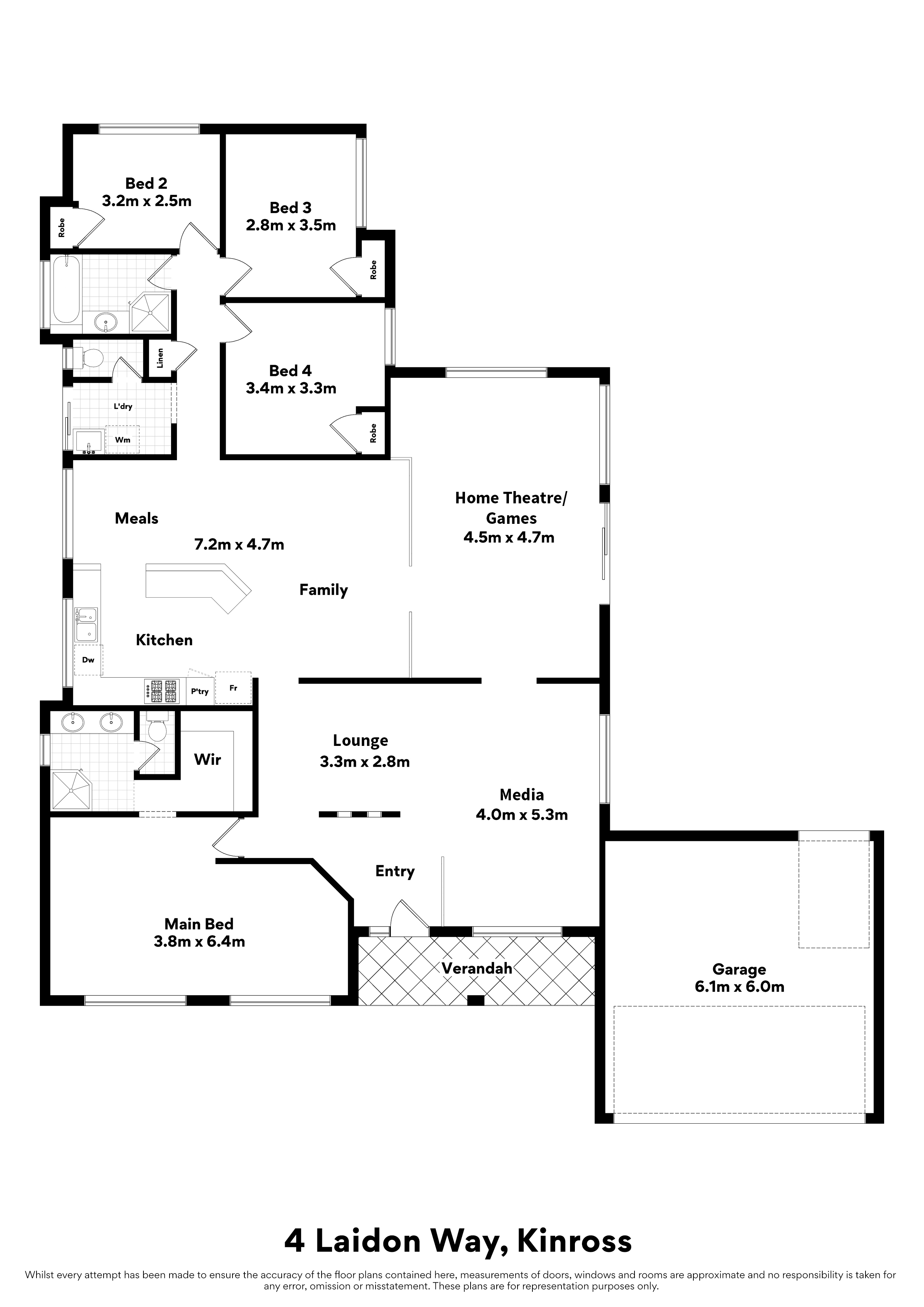 4 Laidon Way, KINROSS, WA 6028 - House Sold - harcourts.net