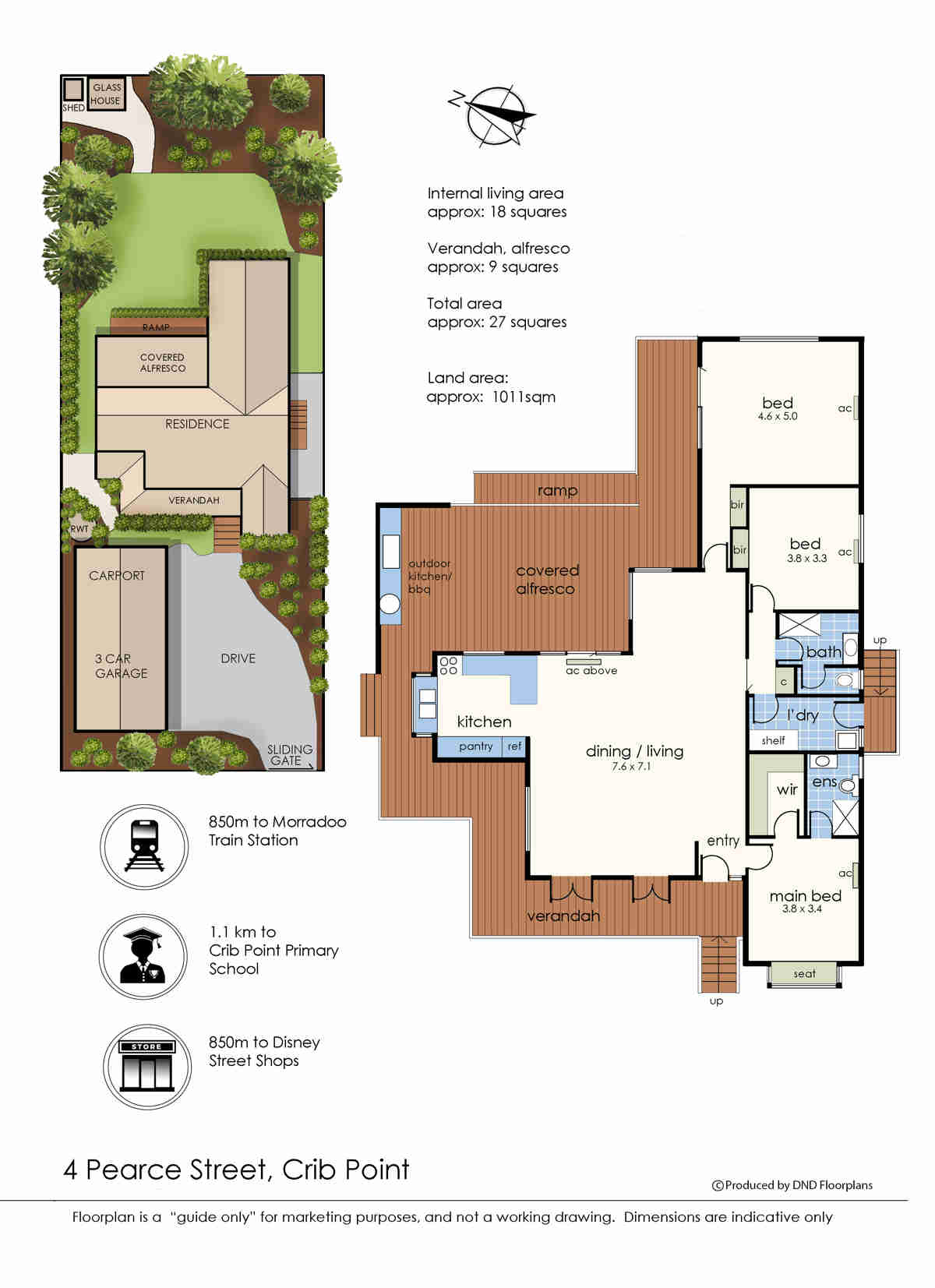 Crib Point Map 4 Pearce Street, CRIB POINT, VIC 3919 - House Sold - harcourts.net