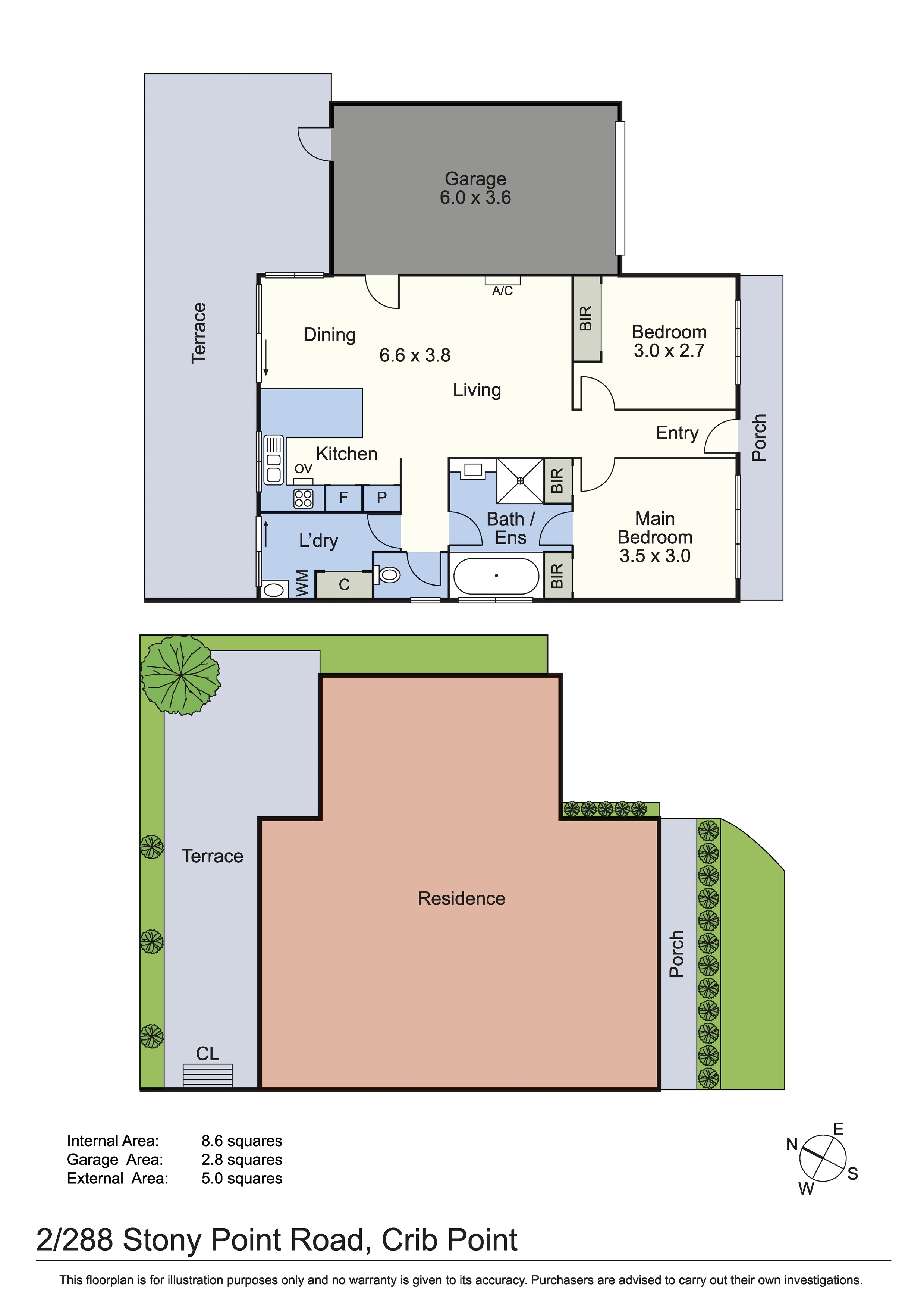 Crib Point Map 2/288-290 Stony Point Road, CRIB POINT, VIC 3919 - Unit Sold ...
