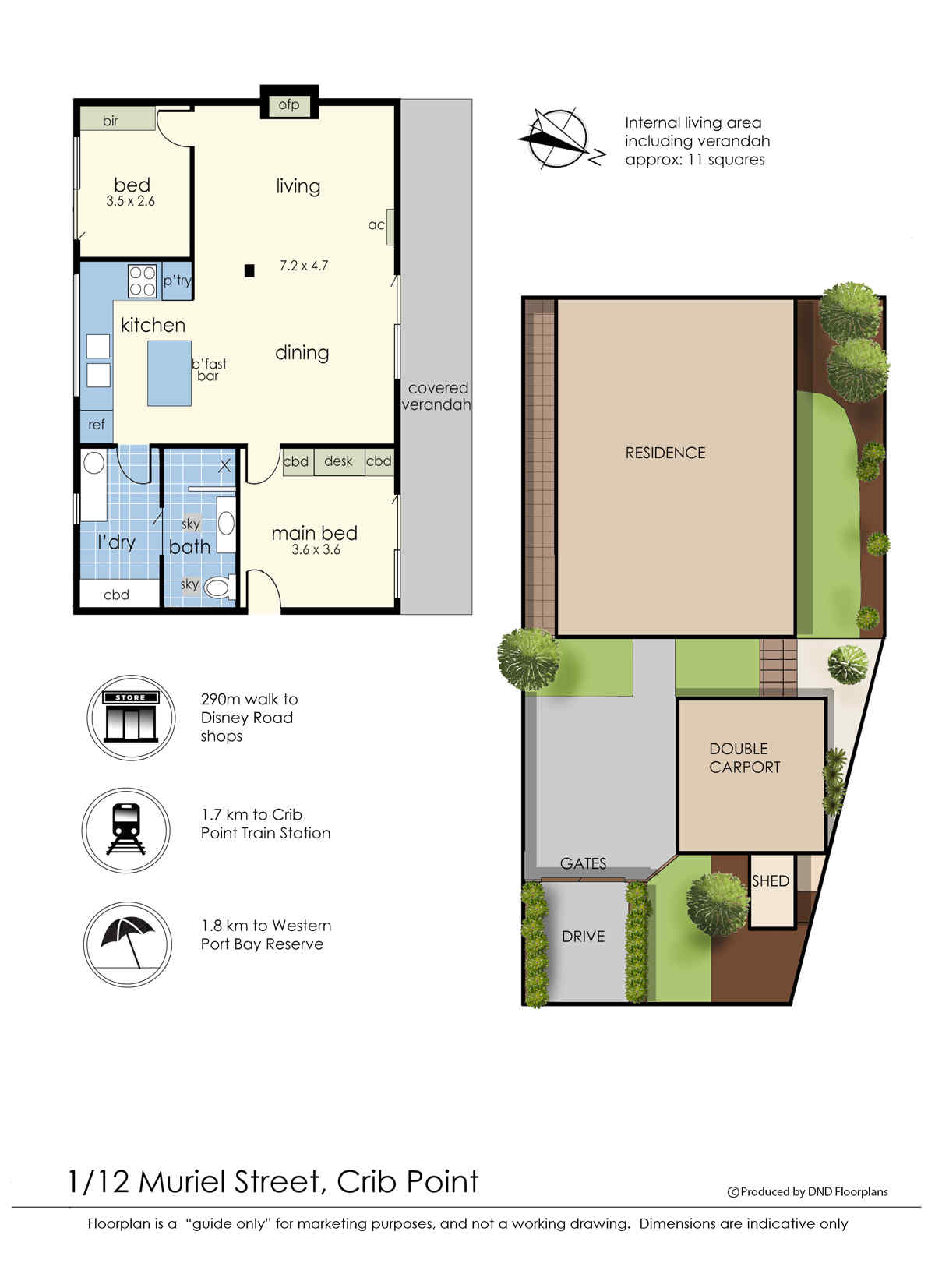1/12 Muriel Street, CRIB POINT, VIC 3919 House for Sale