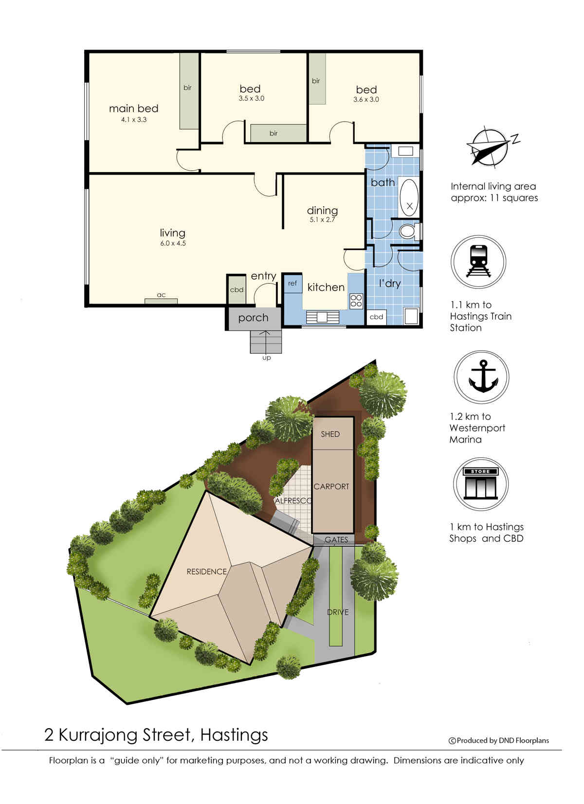 2 Kurrajong Street, HASTINGS, VIC 3915 House for Sale