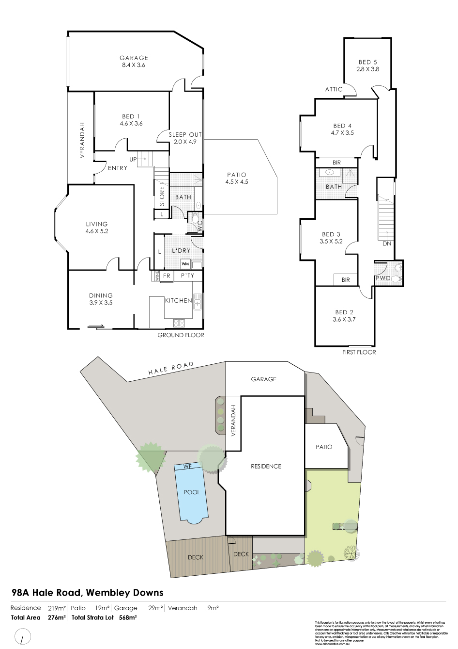 98A Hale Road, WEMBLEY DOWNS, WA 6019 House for Sale