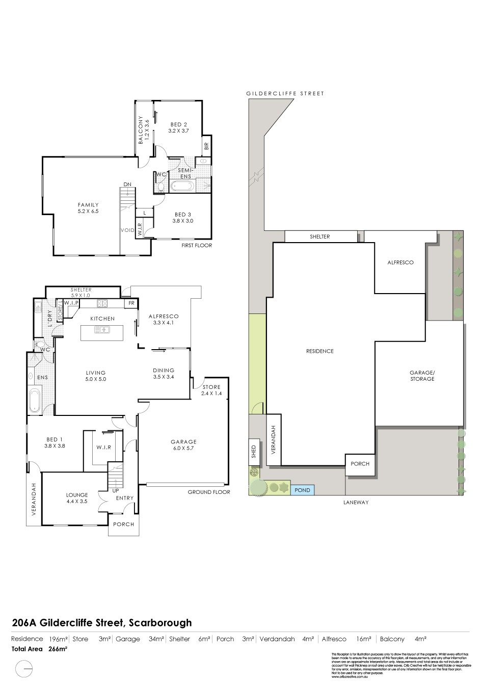 206a Gildercliffe Street, SCARBOROUGH, WA 6019 House for Sale