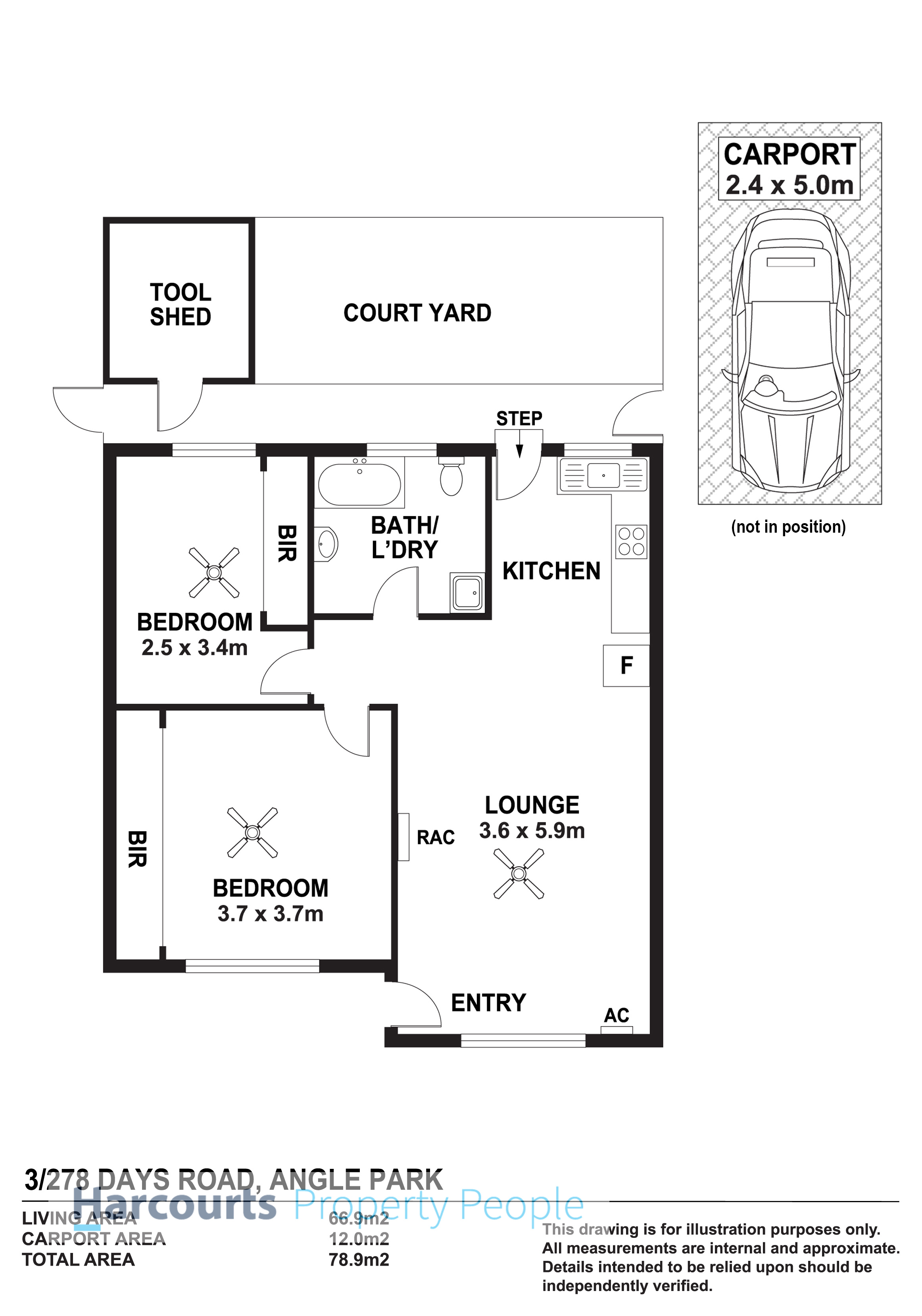 3/278 Days Road, ANGLE PARK, SA 5010 Unit for Sale