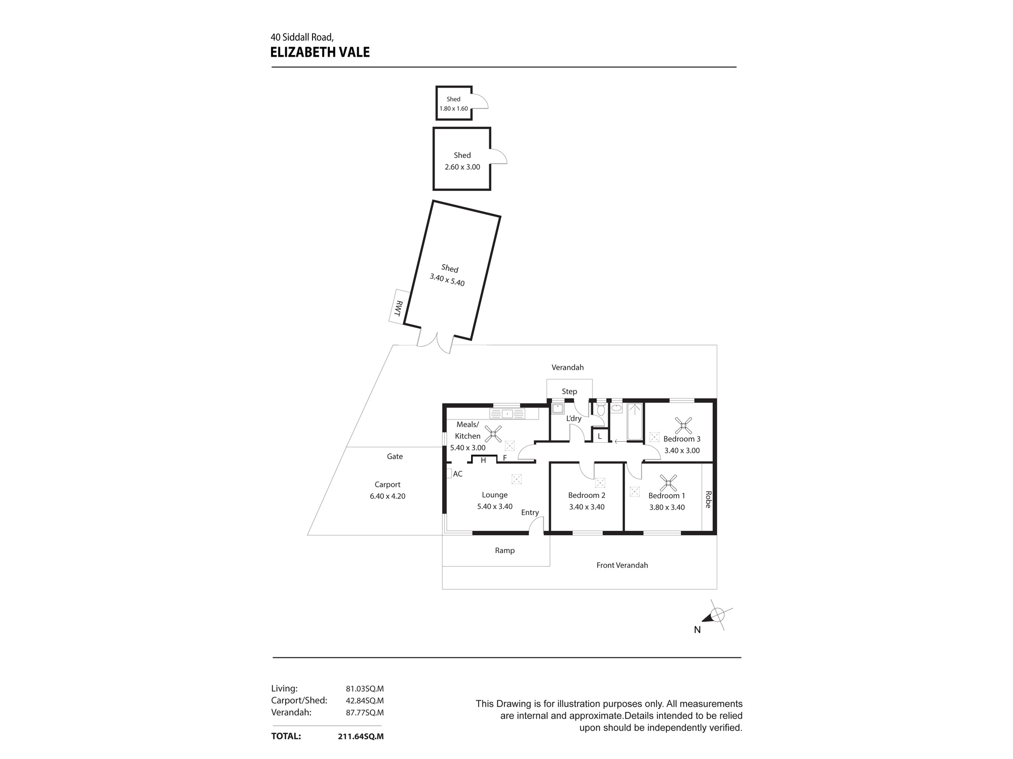 40 Siddall Road, ELIZABETH VALE, SA 5112 House for Sale