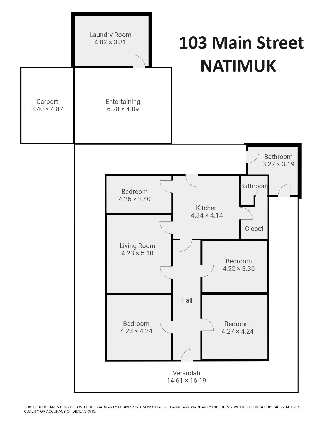 103 Main Street, NATIMUK, VIC 3409 House for Sale