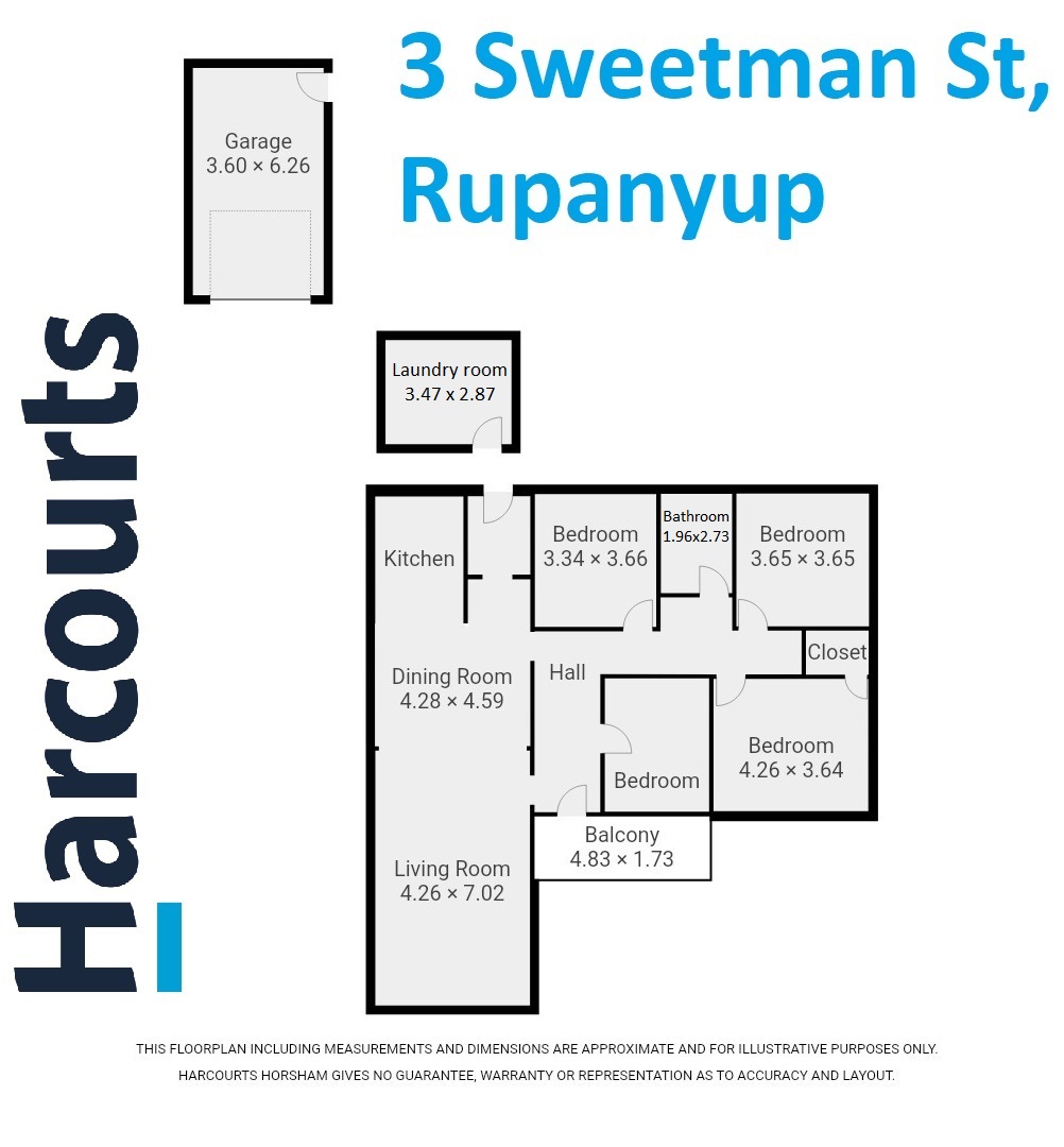 3 Sweetman Street, RUPANYUP, VIC 3388 House for Sale