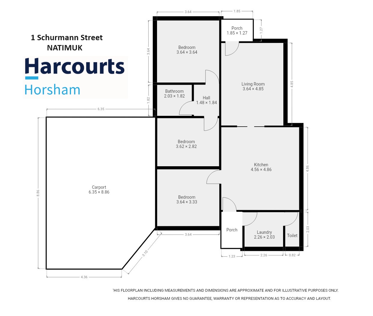 1 Schurmann Street, NATIMUK, VIC 3409 House for Sale