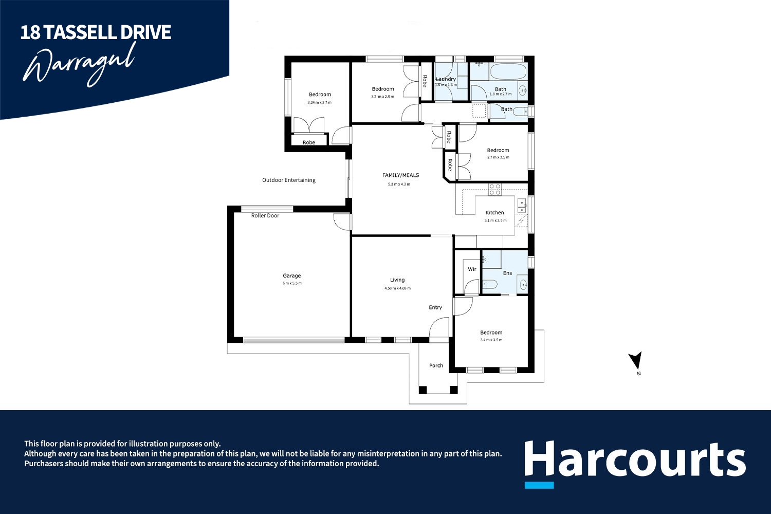 18 Tassell Drive, WARRAGUL, VIC 3820 House for Sale