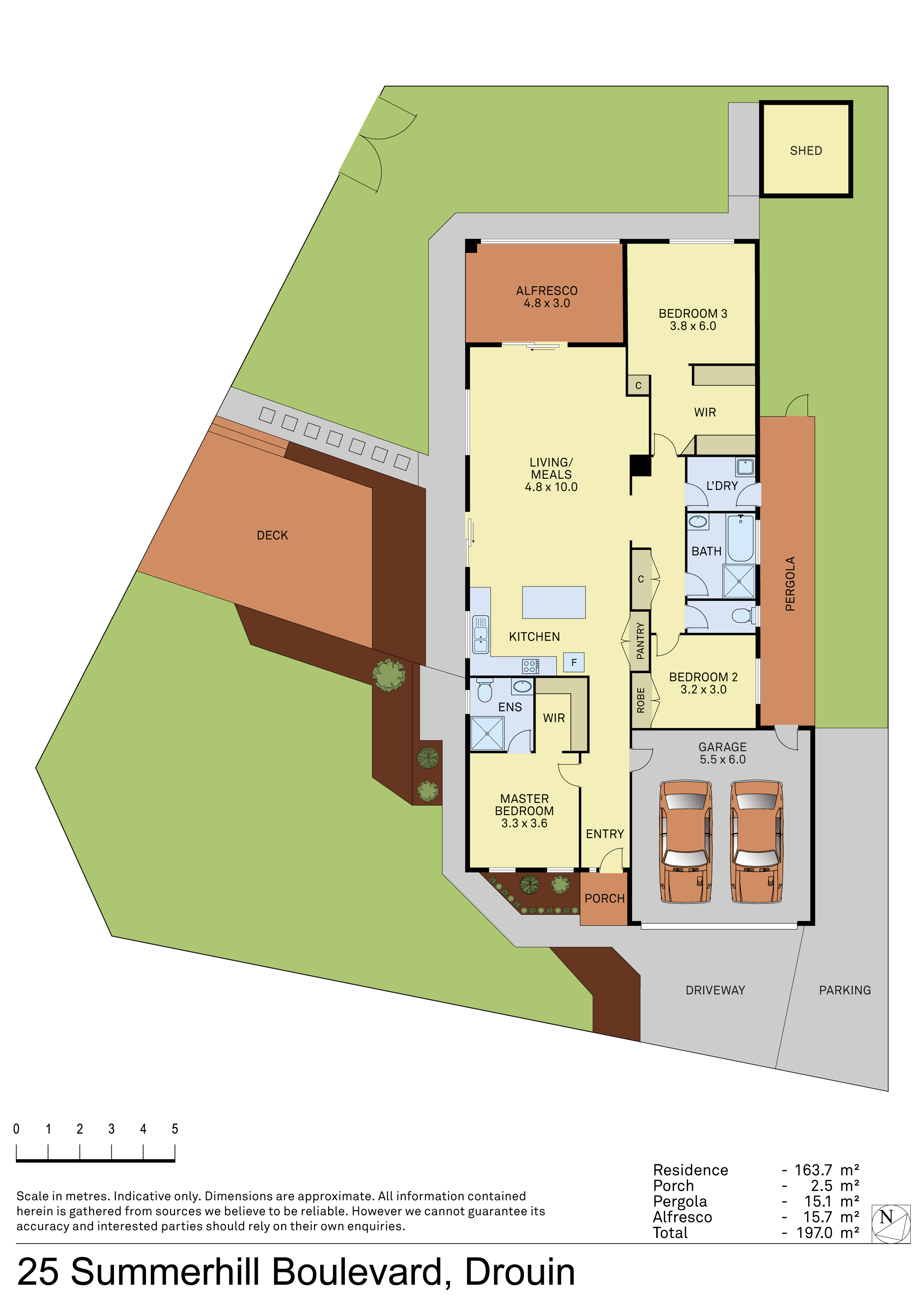 25 Summerhill Boulevard, DROUIN, VIC 3818 House for Sale