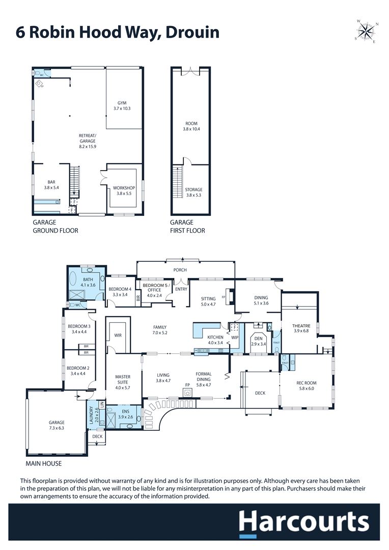 6 Robin Hood Way, DROUIN, VIC 3818 House for Sale