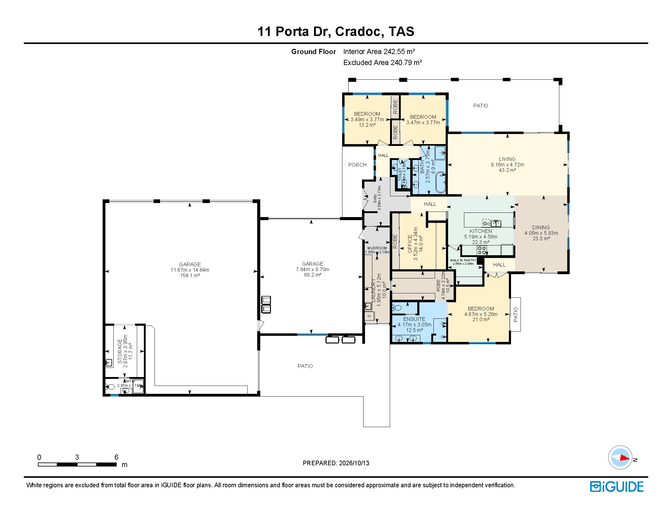 11 Porta Drive, CRADOC, TAS 7109 - House for Sale - harcourts.net
