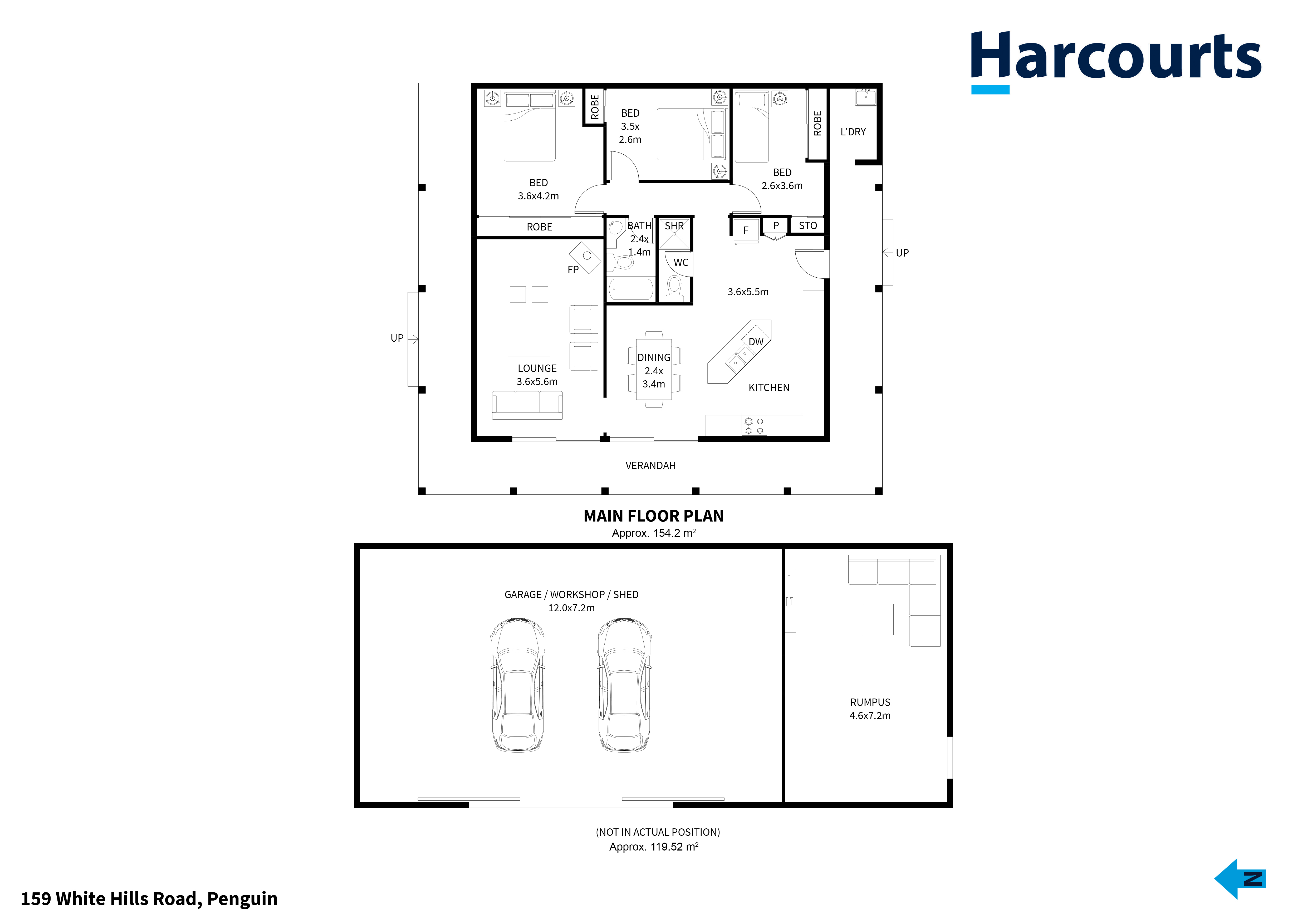 159 White Hills Road, PENGUIN, TAS 7316 House for Sale