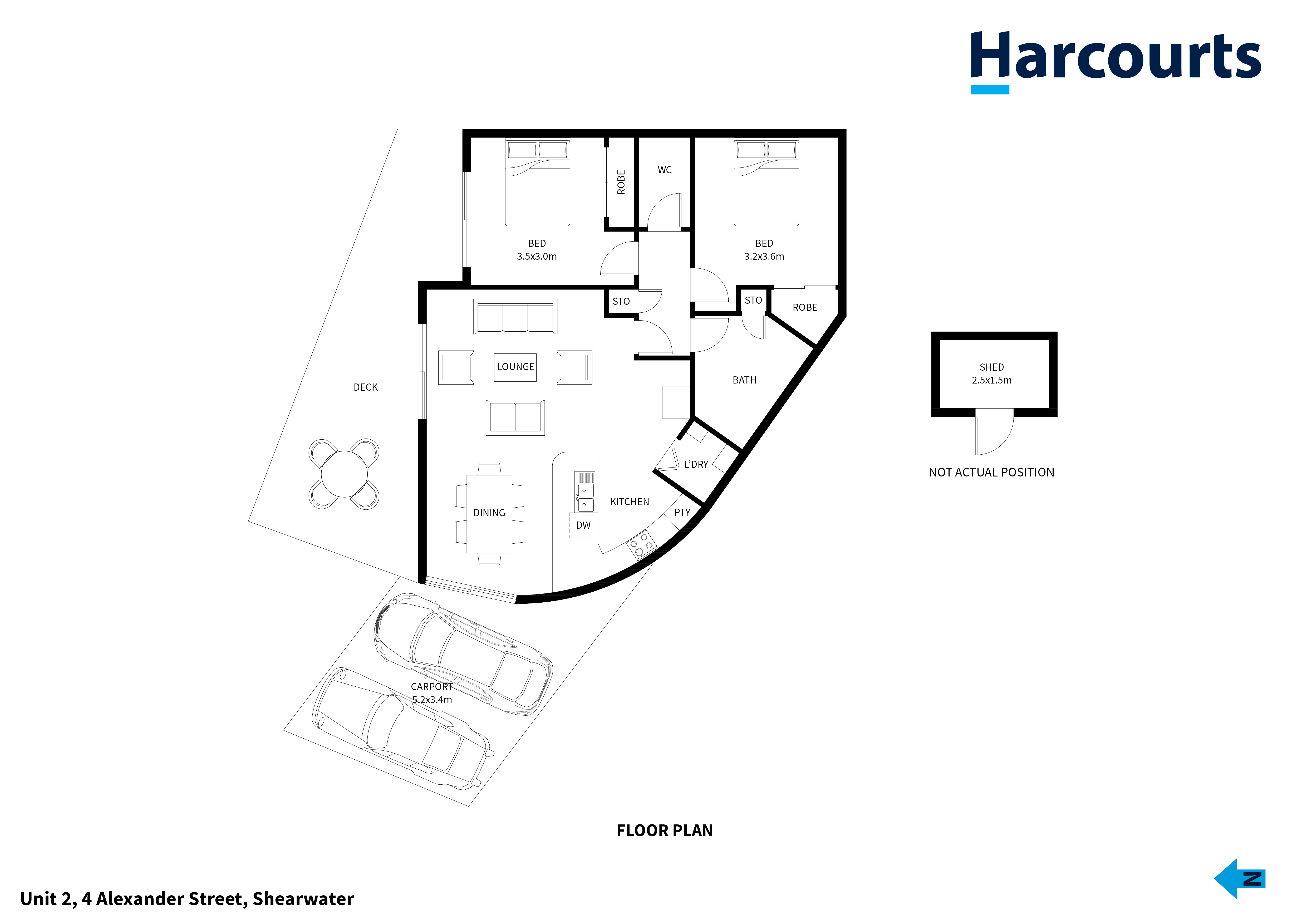 2/4 Alexander Street, SHEARWATER, TAS 7307 Unit for Sale