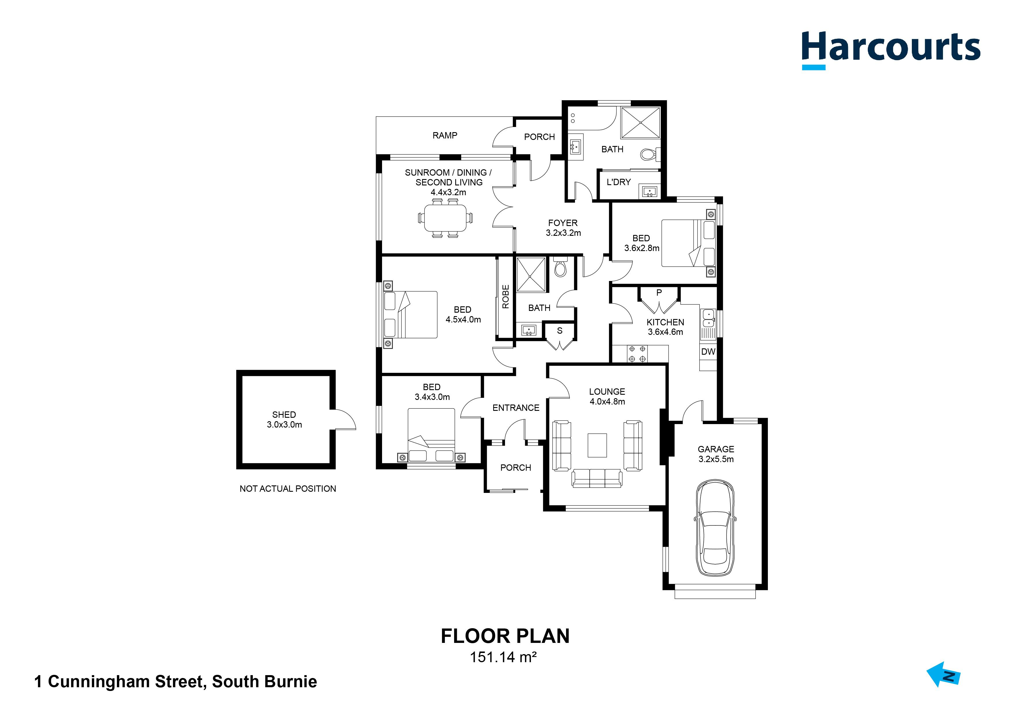 1 Cunningham Street, SOUTH BURNIE, TAS 7320 House for Sale