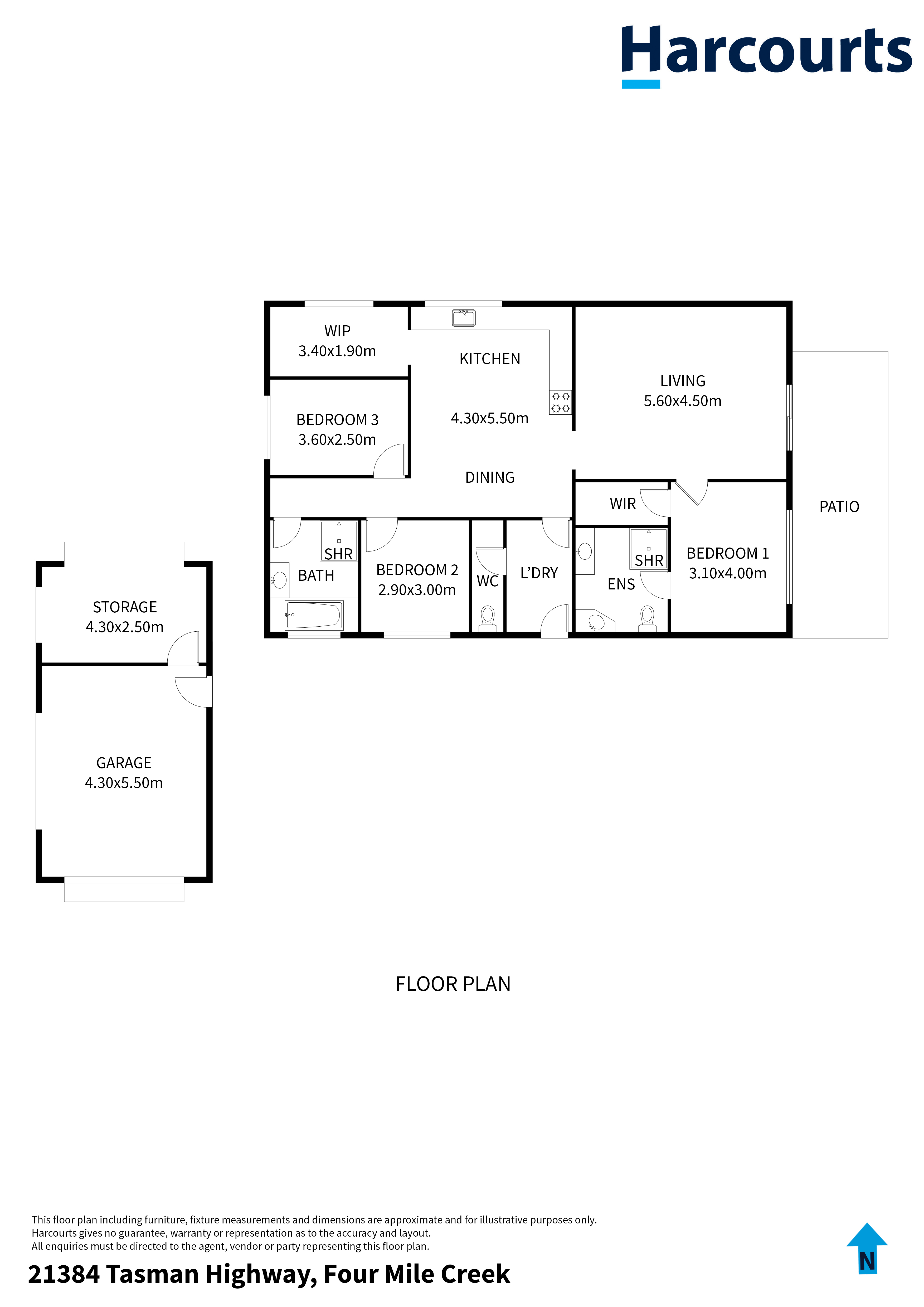 21384 Tasman Highway, FOUR MILE CREEK, TAS 7215 House for Sale