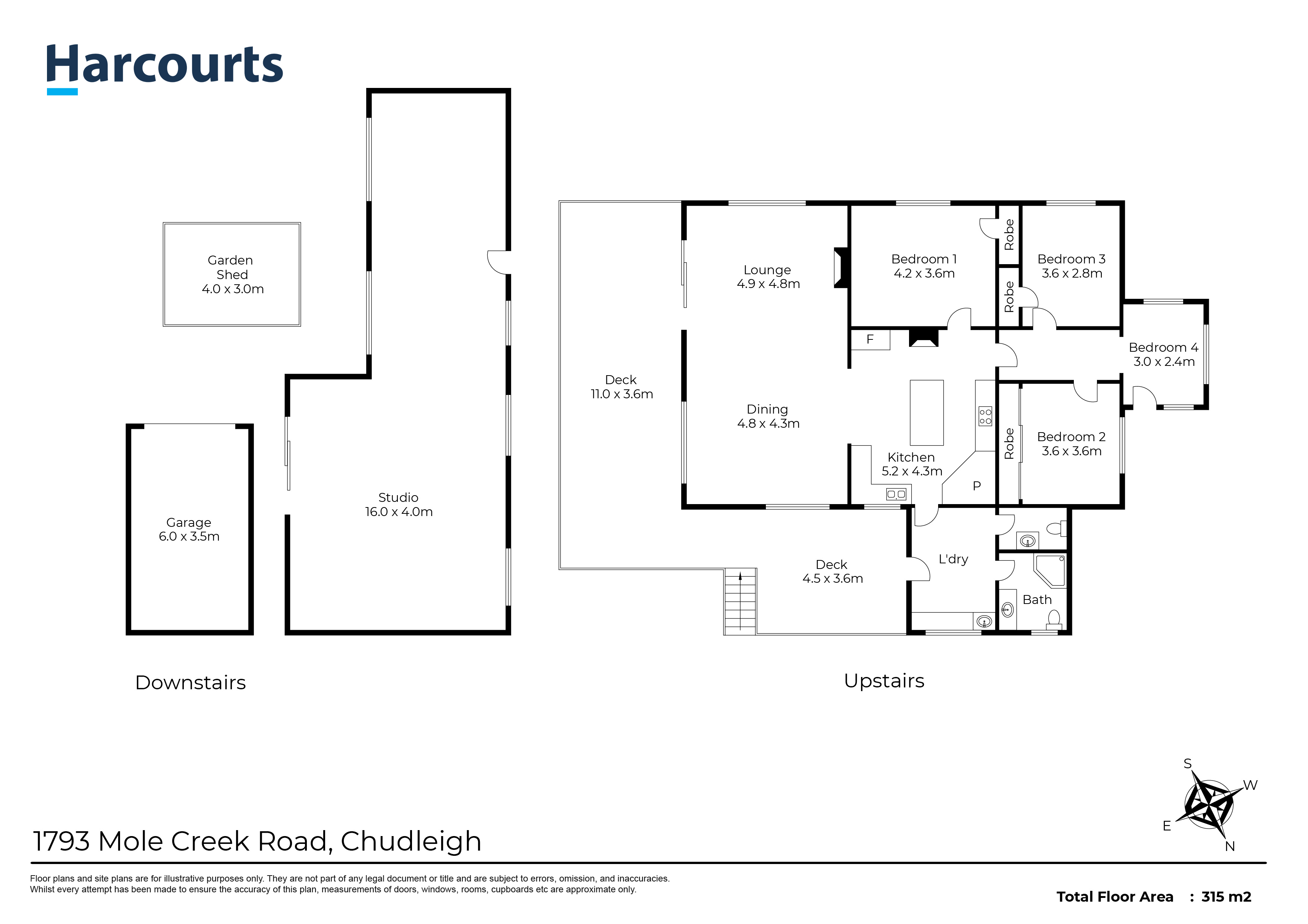 1793 Mole Creek Road, CHUDLEIGH, TAS 7304 House for Sale