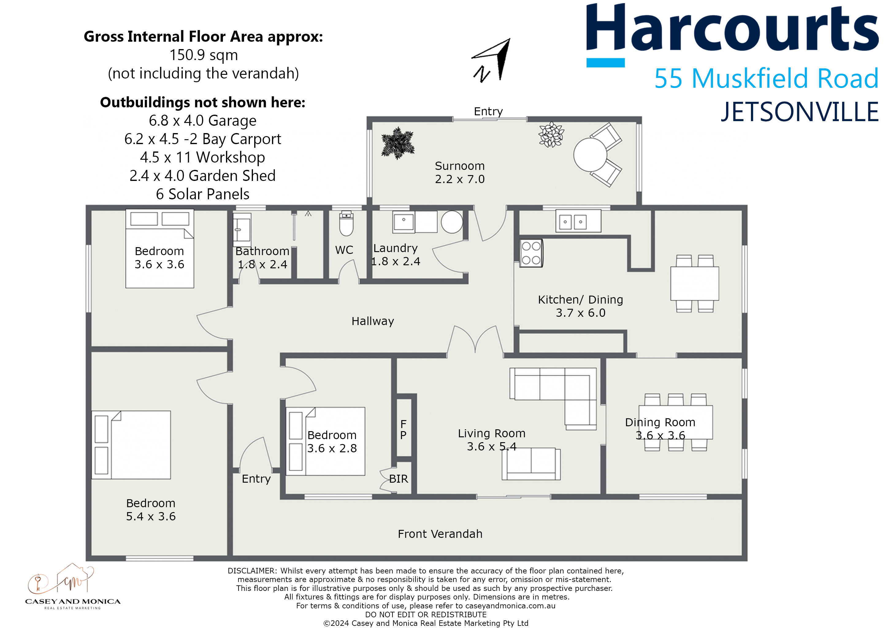 55 Muskfield Road, JETSONVILLE, TAS 7260 House for Sale
