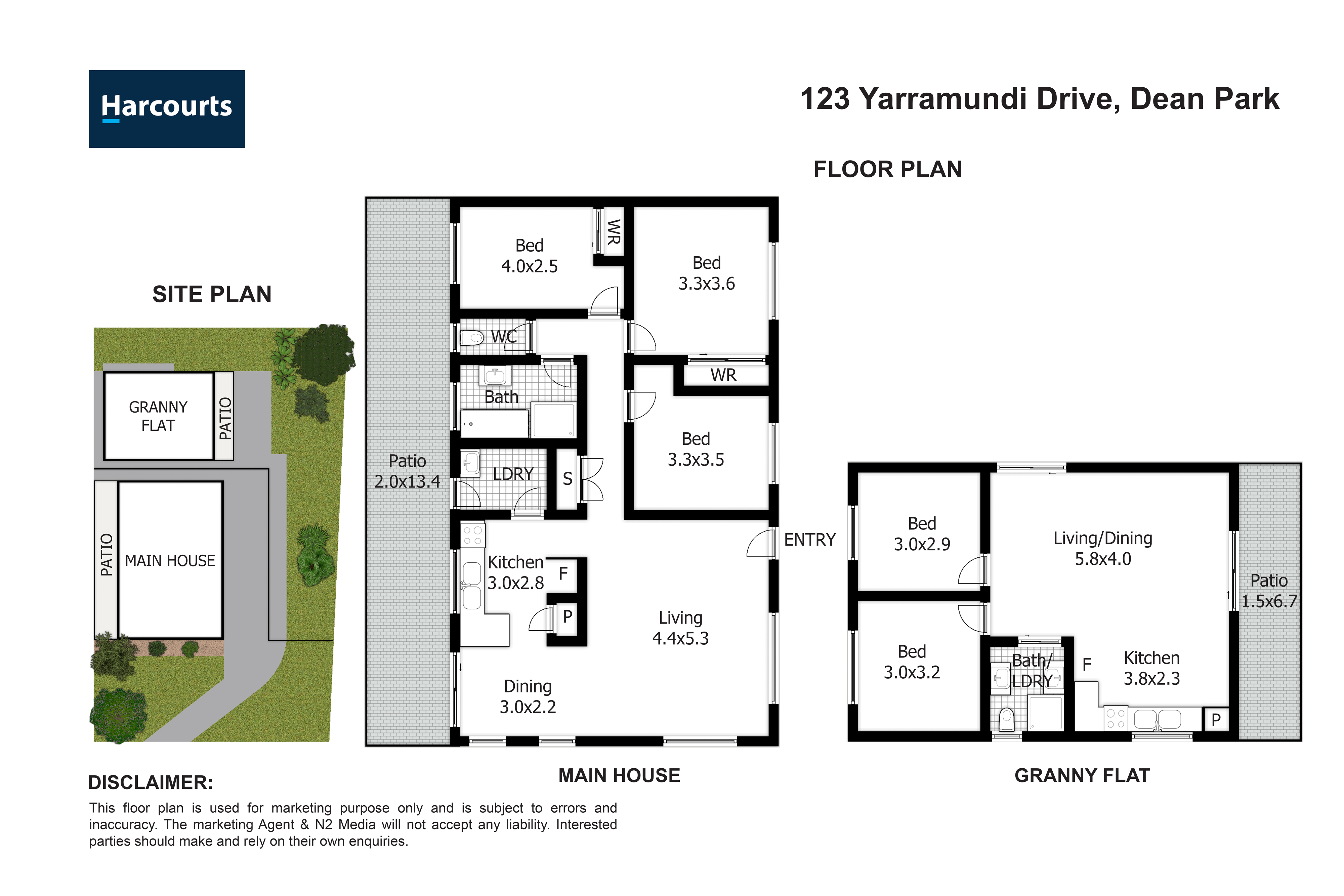 123 & 123A Yarramundi Drive, DEAN PARK, NSW 2761 House for Sale