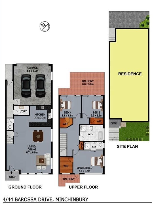 4/44 Barossa Drive, MINCHINBURY, NSW 2770 Townhouse for Sale