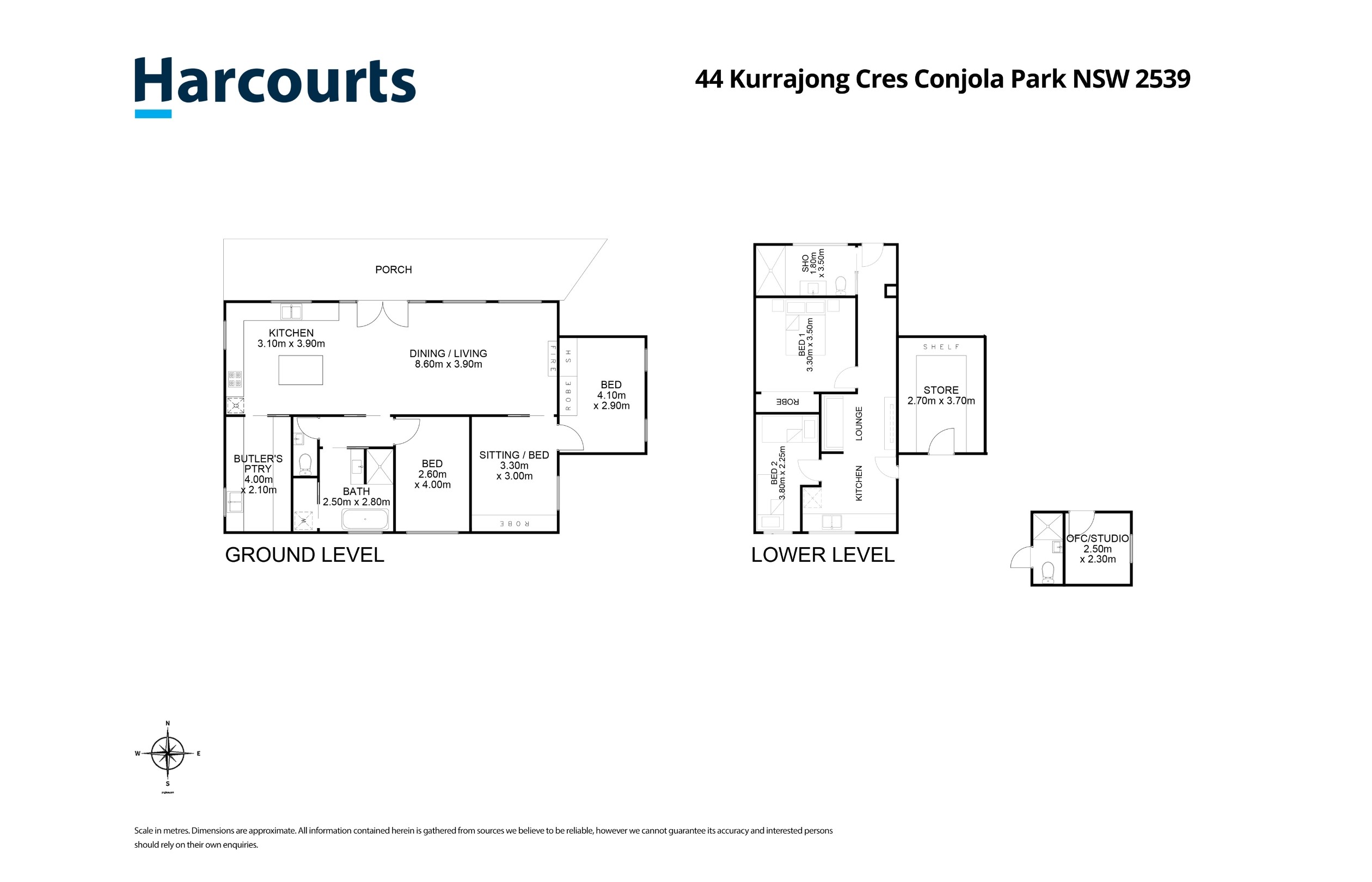 44 Kurrajong Crescent, CONJOLA PARK, NSW 2539 House for Sale