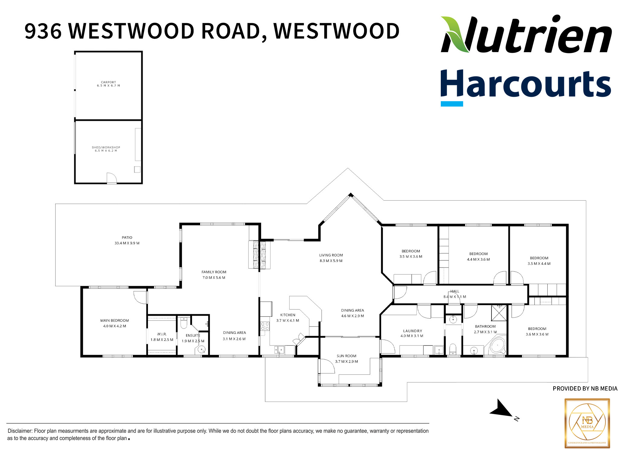 936 Westwood Road, Westwood For Sale by Farmbuy.com - floorplan 1