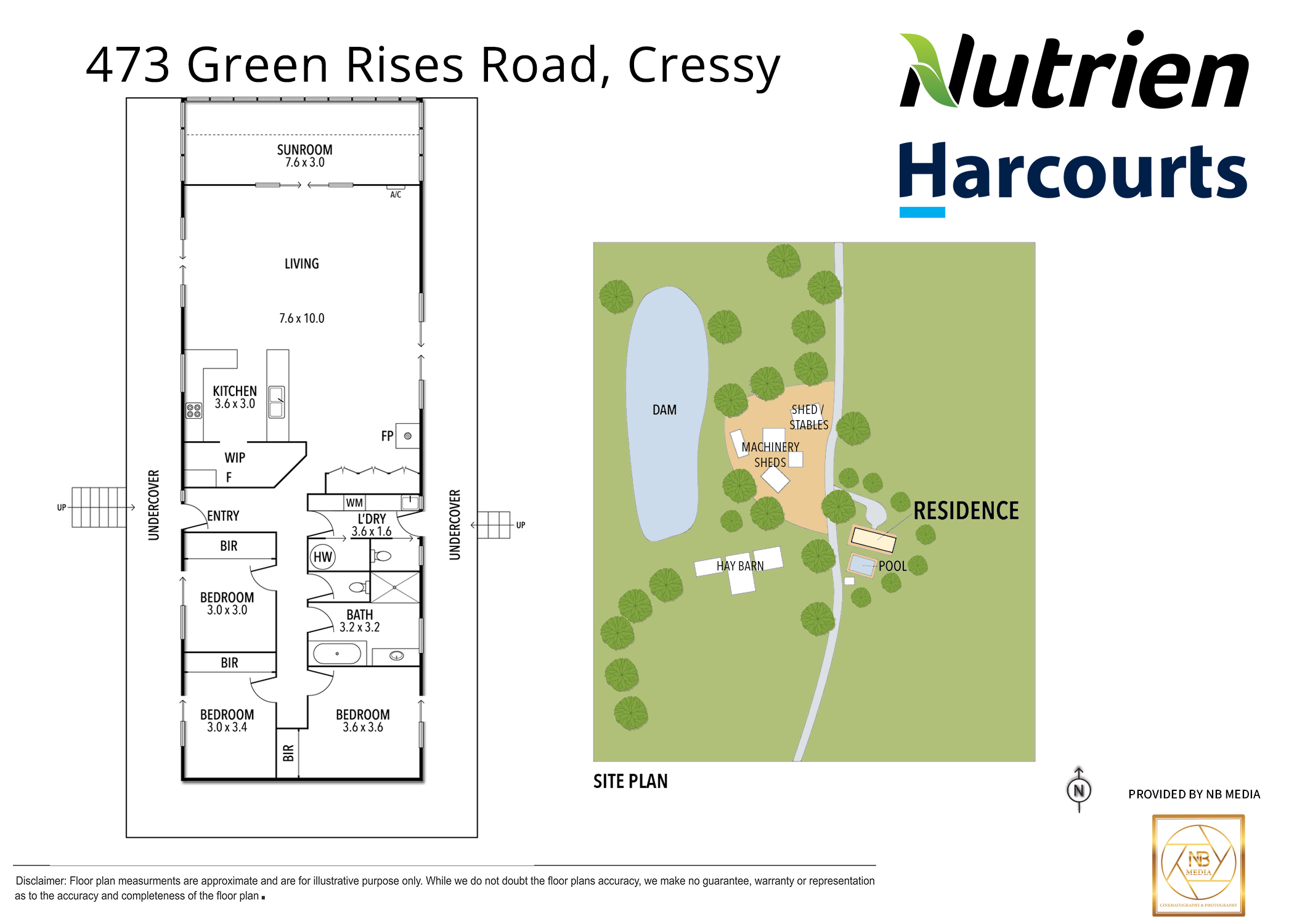 473 Green Rises Road, CRESSY, TAS 7302 Mixed Farming for Sale