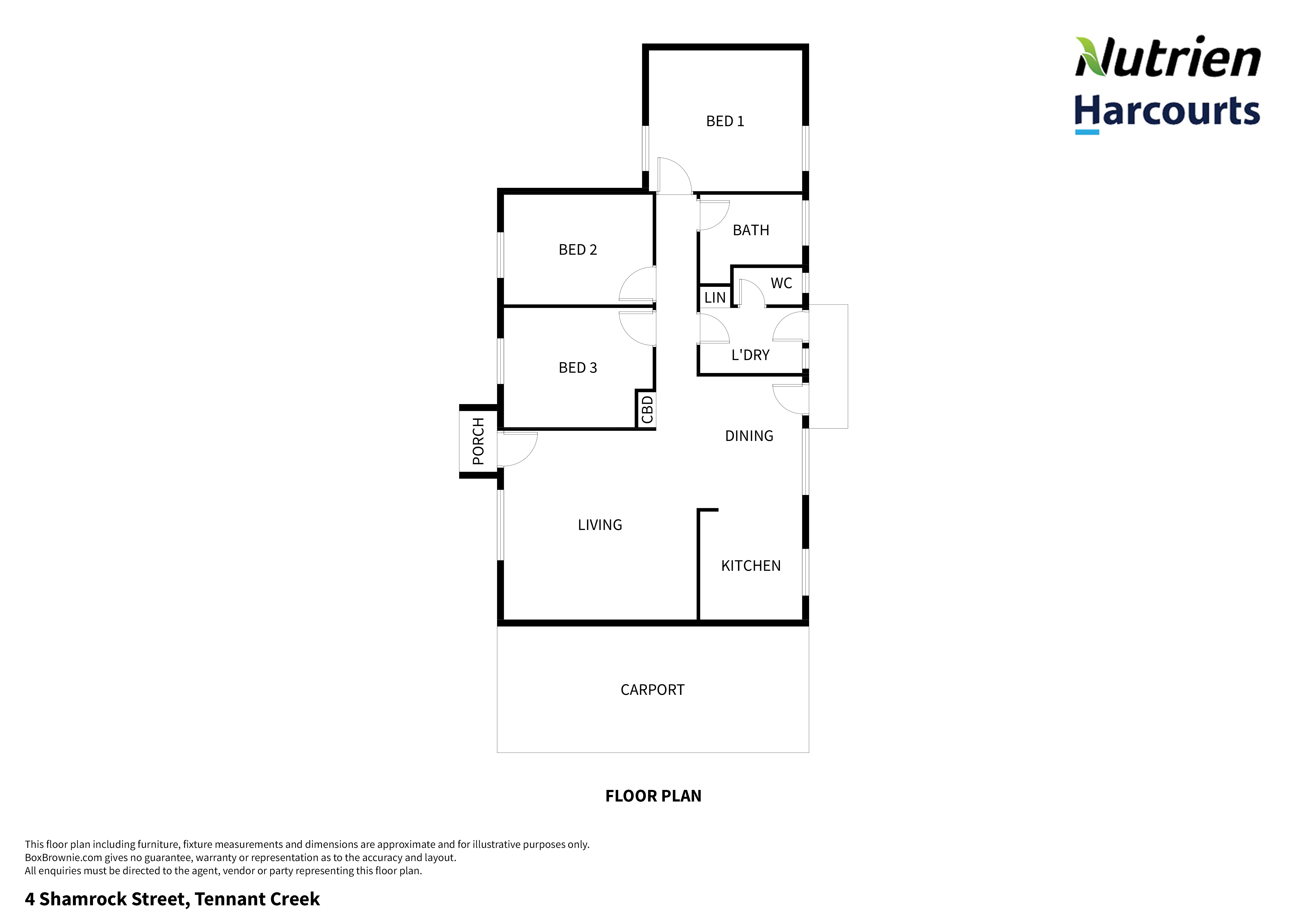 4 SHAMROCK Street, TENNANT CREEK, NT 0860 House for Sale nutrien