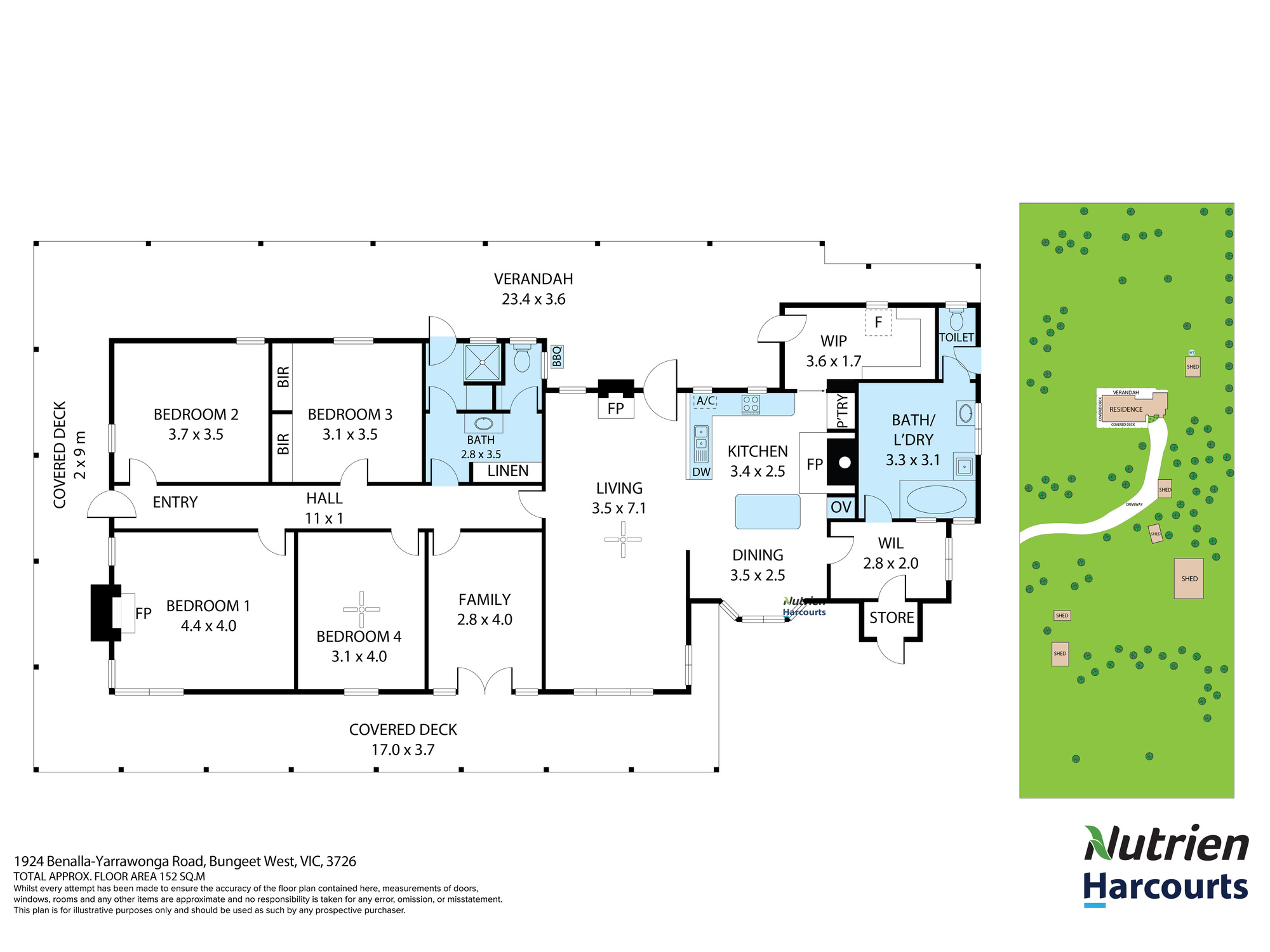 1924 Benalla Yarrawonga Road, Bungeet West For Sale by Farmbuy.com - floorplan 1