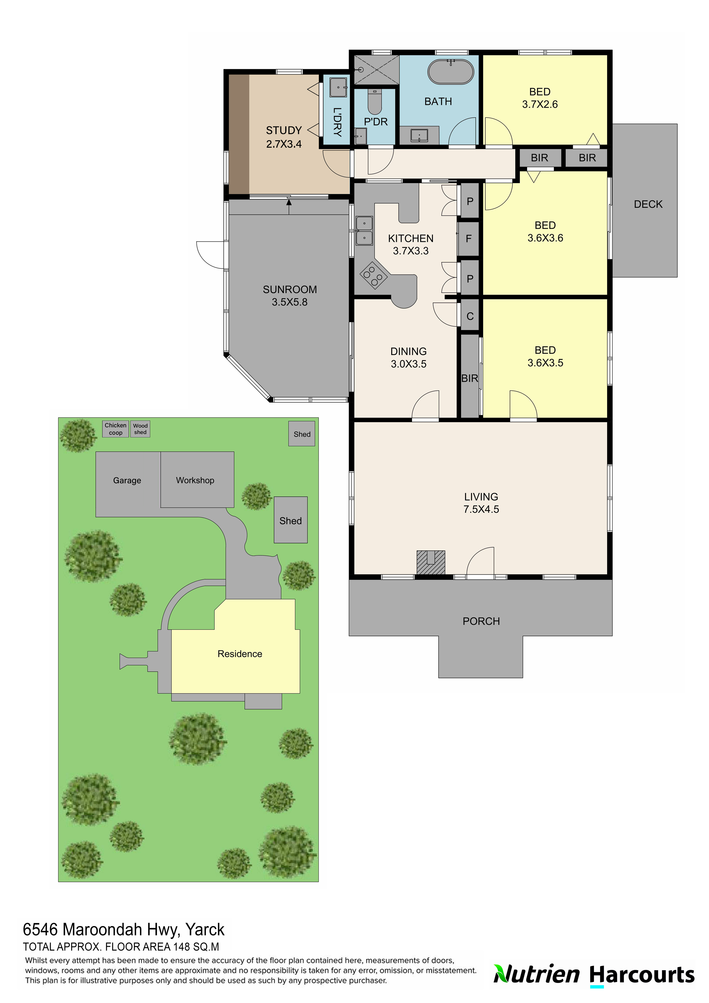 6546 Maroondah Highway, YARCK, VIC 3719 House for Sale nutrien