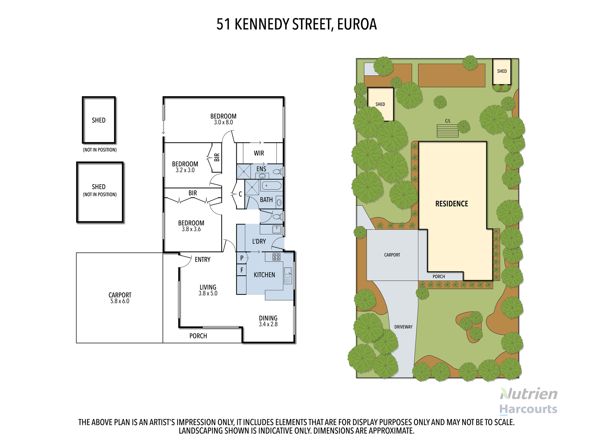 51 Kennedy Street, EUROA, VIC 3666 House for Sale