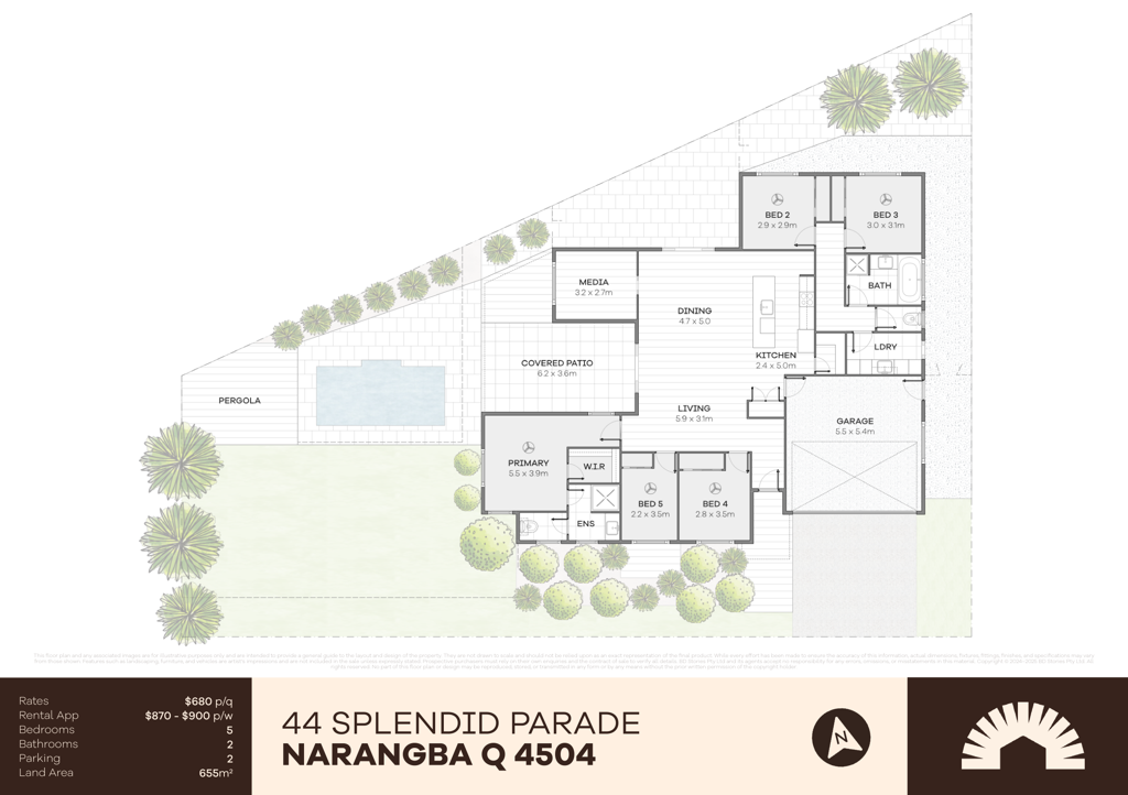 44 Splendid Parade<br />NARANGBA 4504