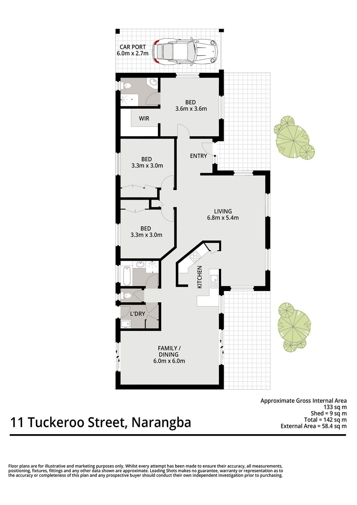 11 Tuckeroo Street,[object Object],NARANGBA 4504
