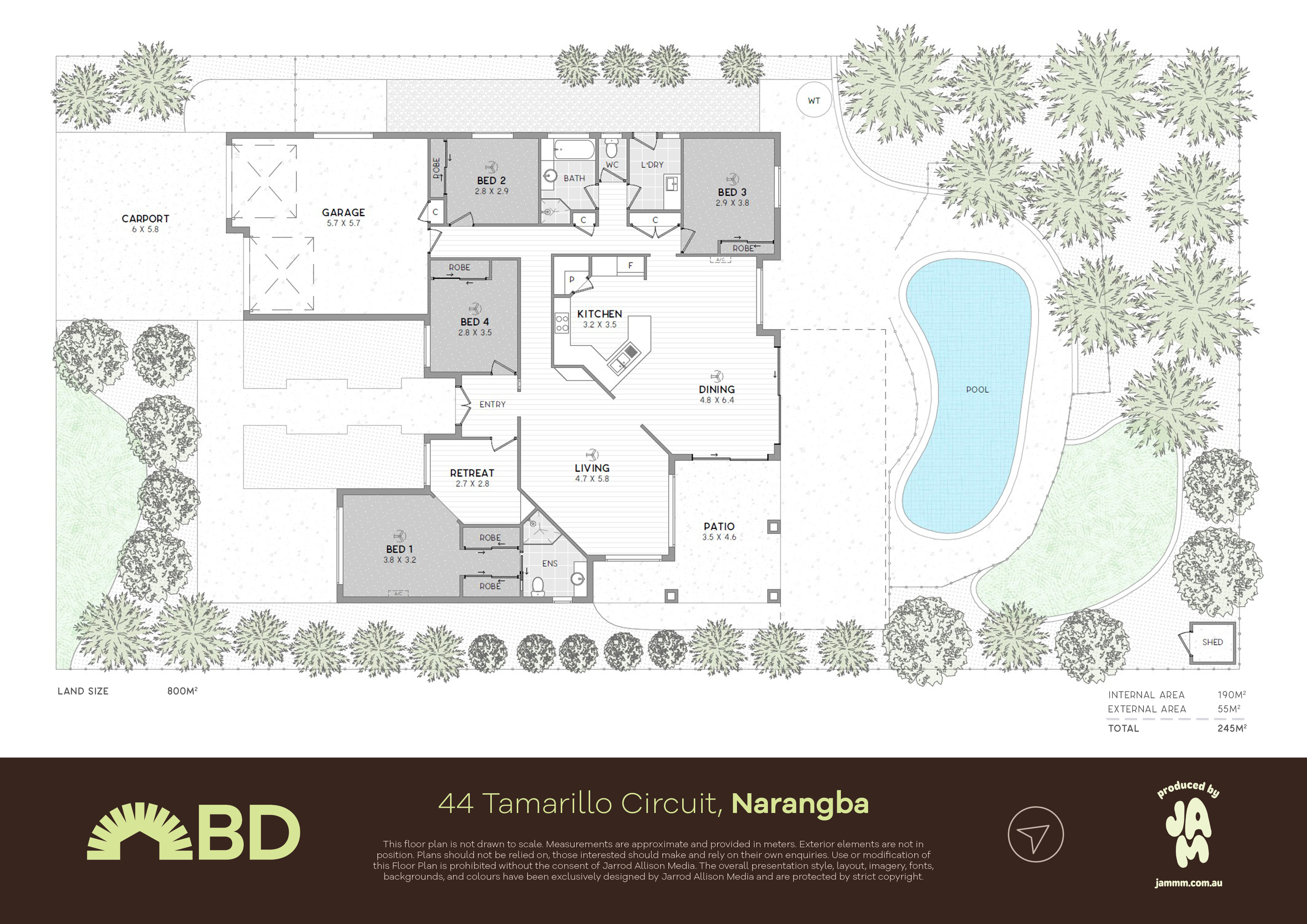 44 Tamarillo Circuit, Narangba QLD