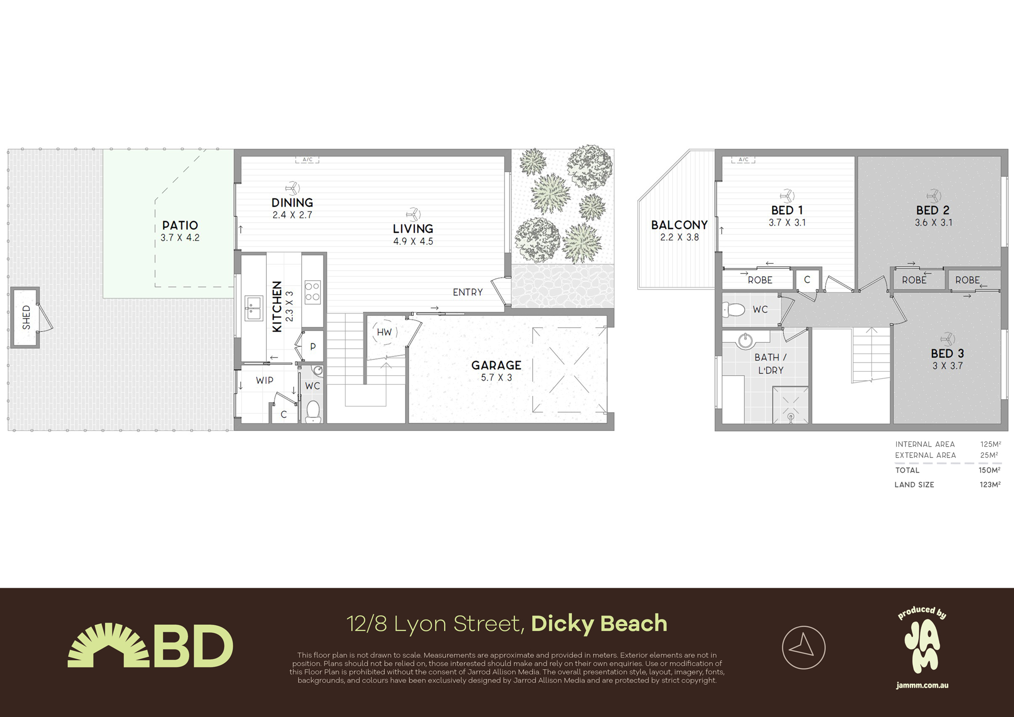 12/8 Lyon Street, Dicky Beach QLD