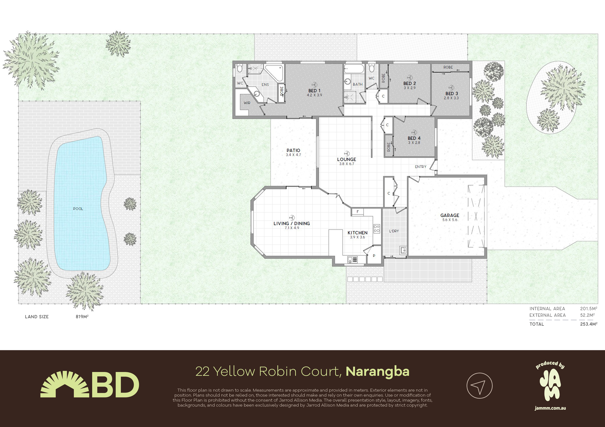 22 Yellow Robin Court, Narangba QLD