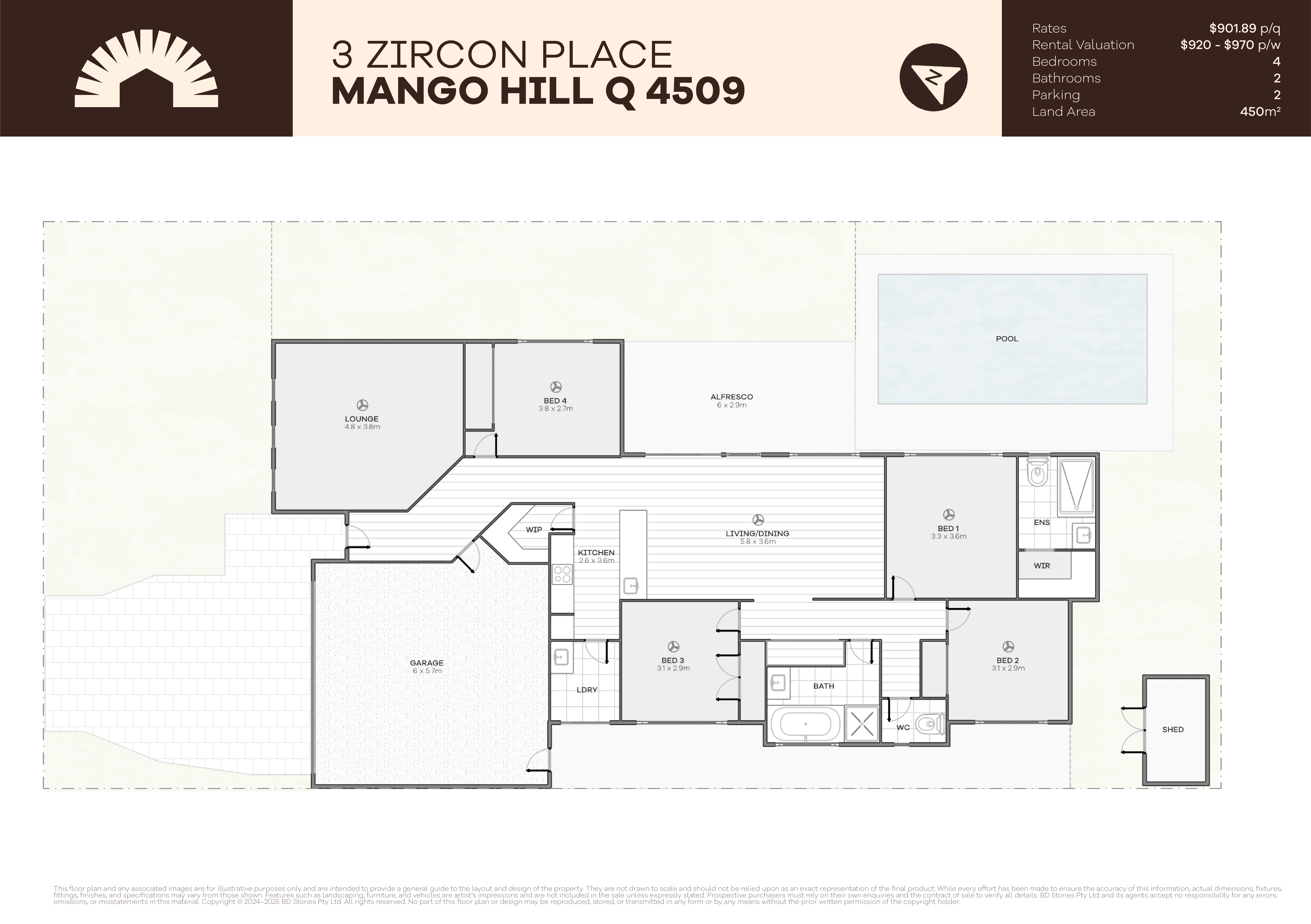 3 Zircon Place, Mango Hill QLD