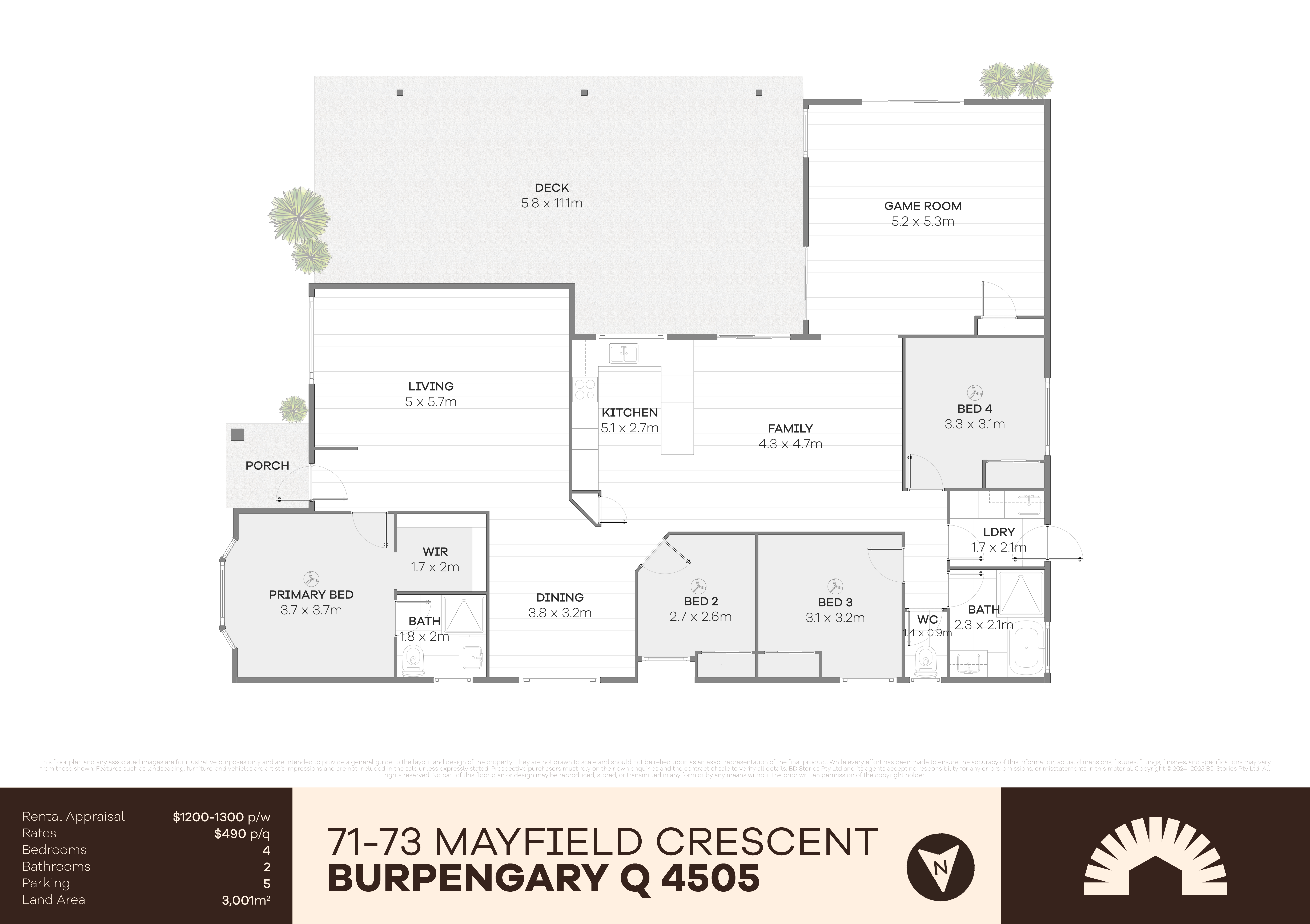 71-73 Mayfield Crescent, Burpengary QLD