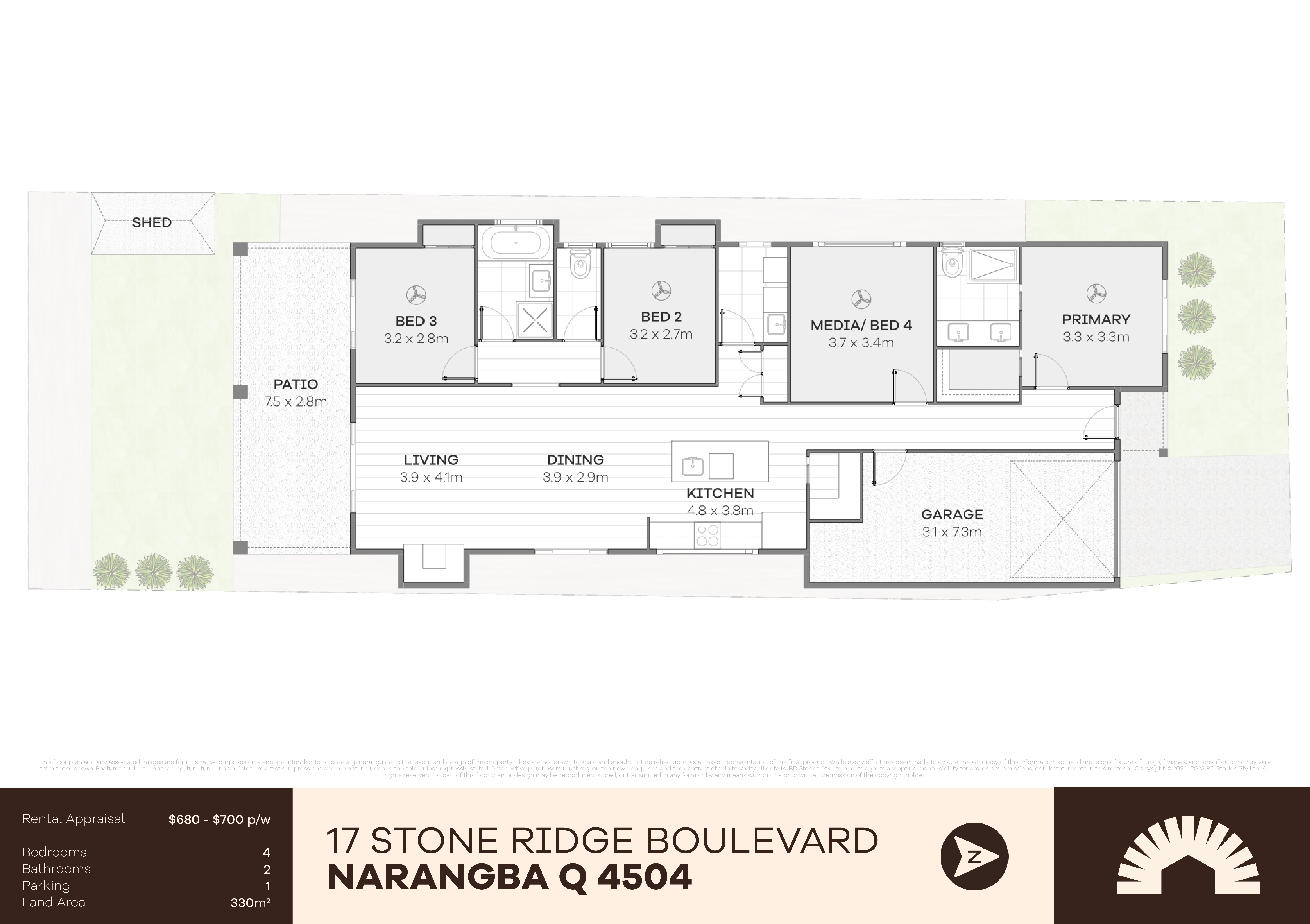 17 Stone Ridge Boulevard, Narangba QLD
