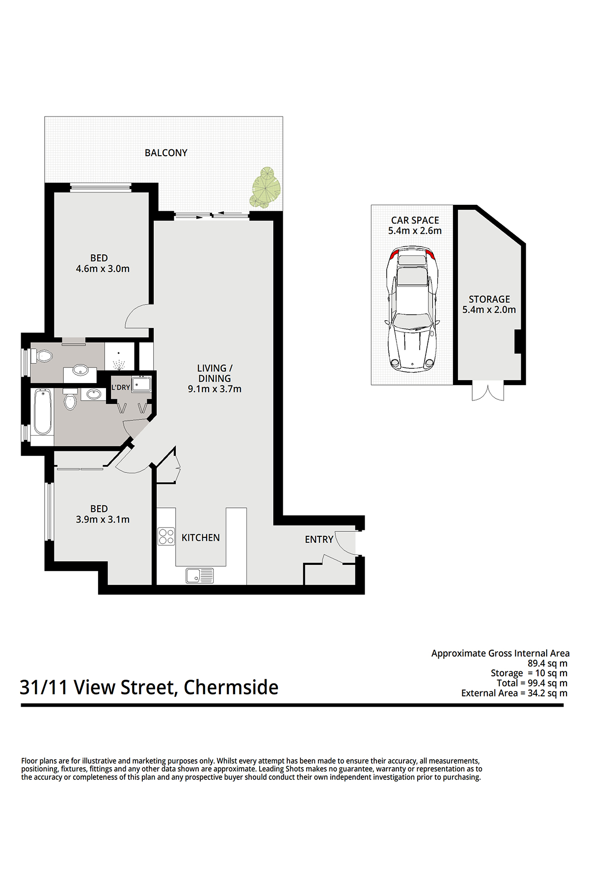 31/11 View Street, Chermside QLD