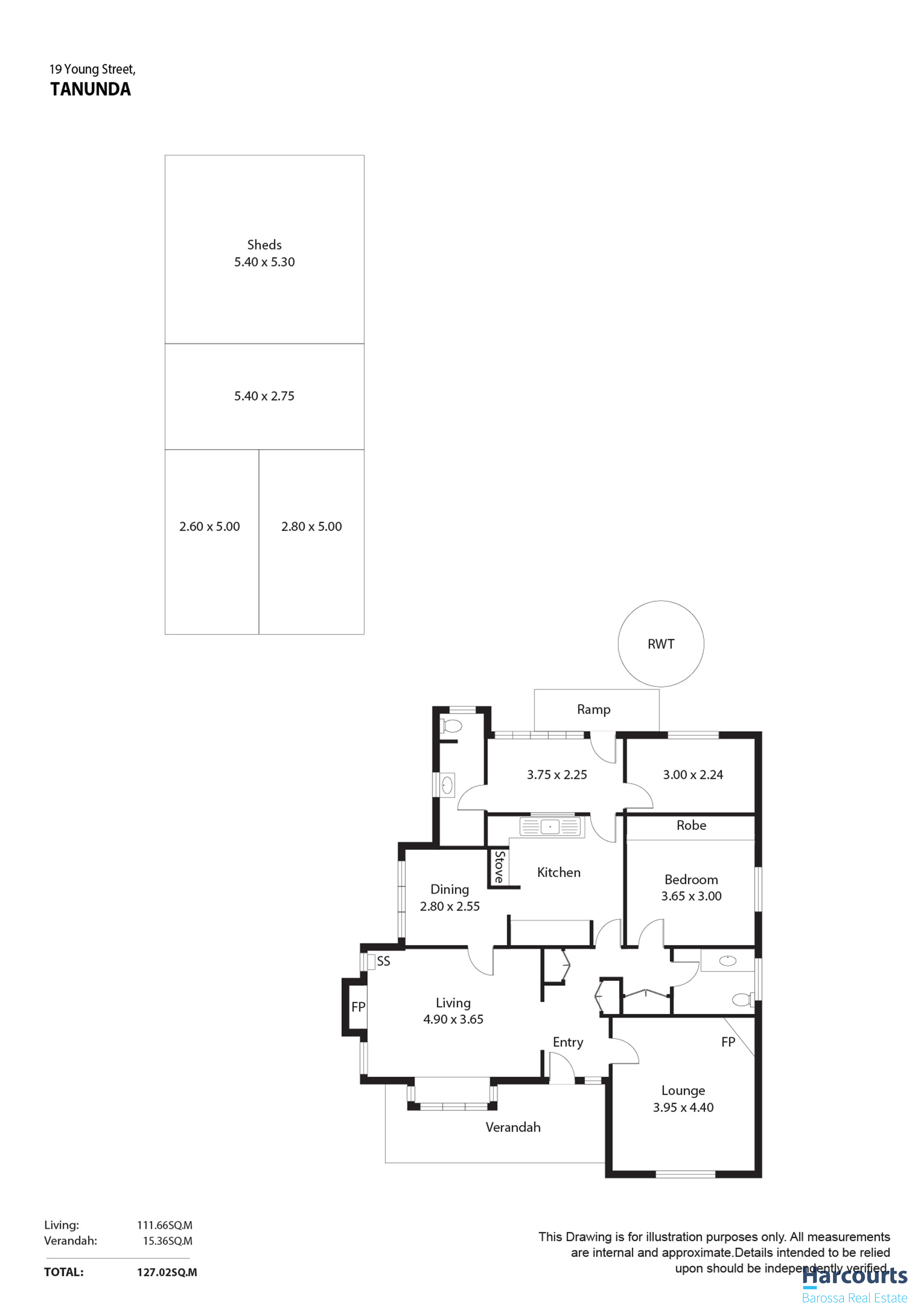 19 Young Street, TANUNDA, SA 5352 House for Sale