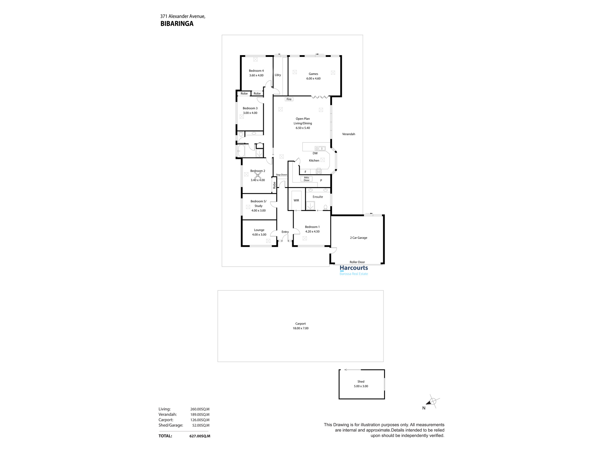 371 Alexander Avenue, BIBARINGA, SA 5118 House for Sale