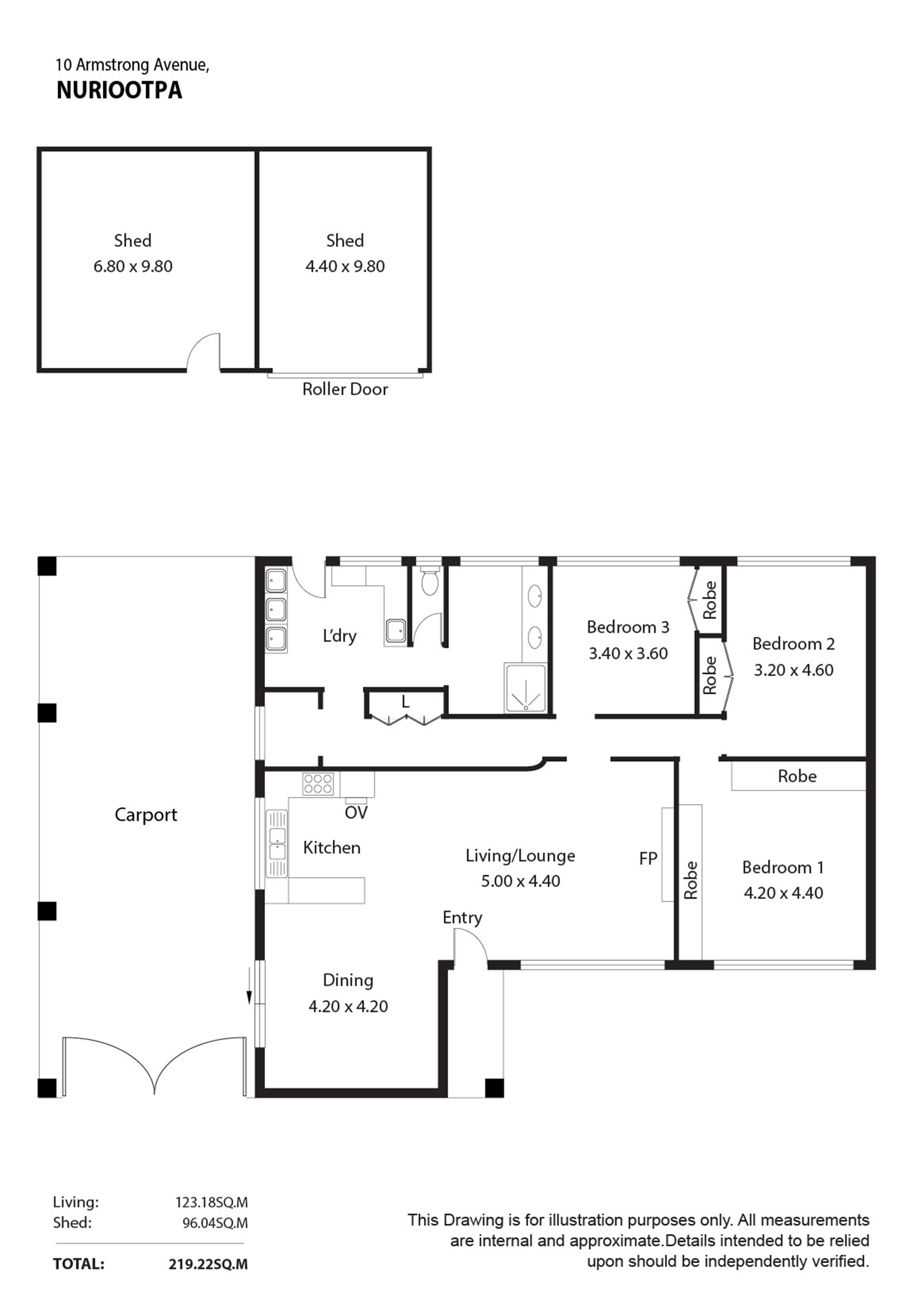 10 Armstrong Avenue, NURIOOTPA, SA 5355 House for Sale