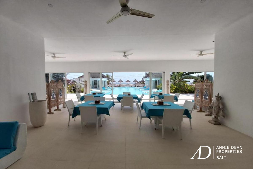 FREEHOLD 9-BEDROOM BEACHFRONT RESORT IN GILI LOMBOK
