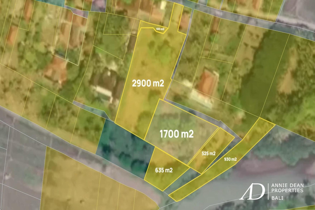 FREEHOLD OCEAN AND RIVER VIEWS LAND IN PULUKAN JEMBRANA 67,9 ARE